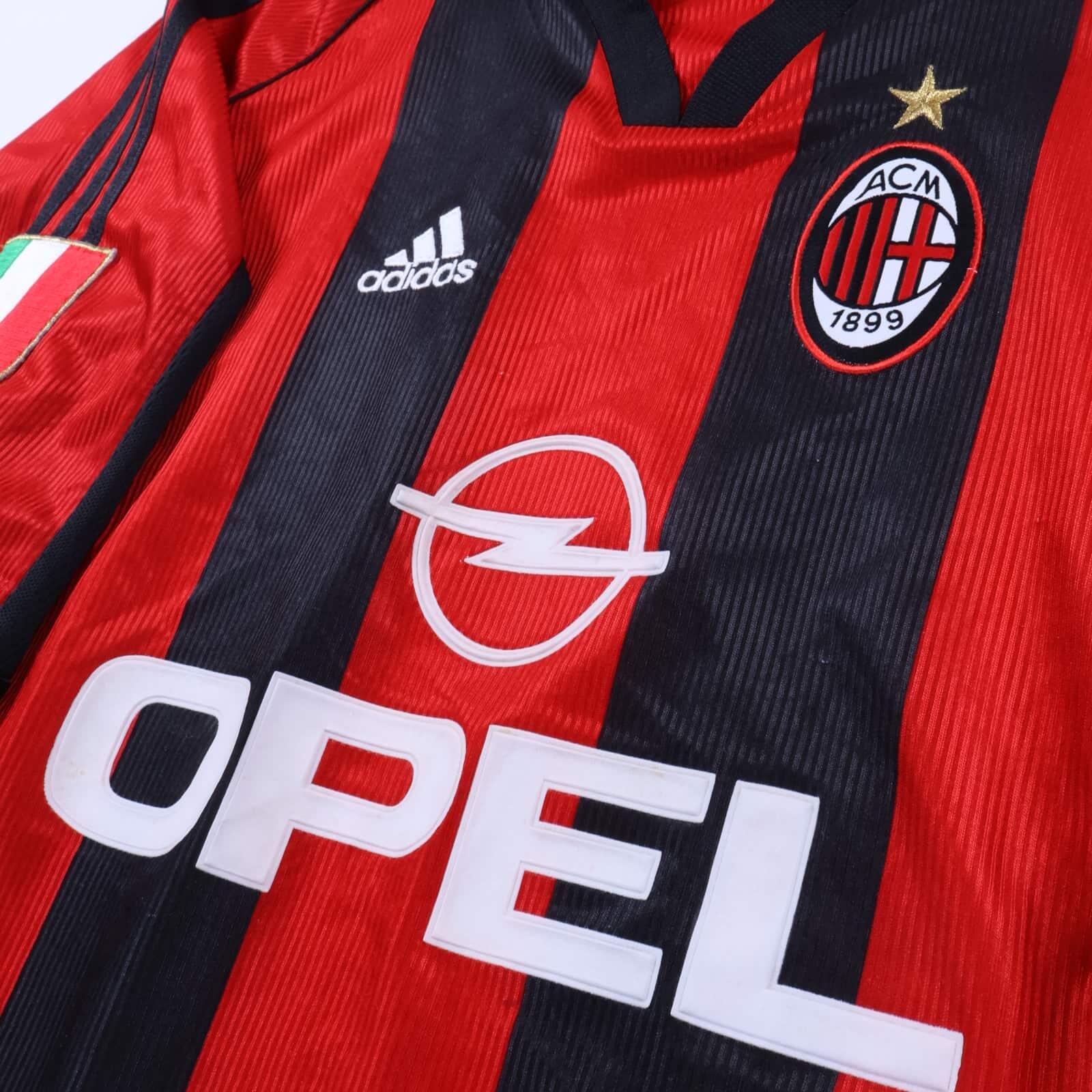 Ac Milan 1998/00 Home Shirt - XL- BACK