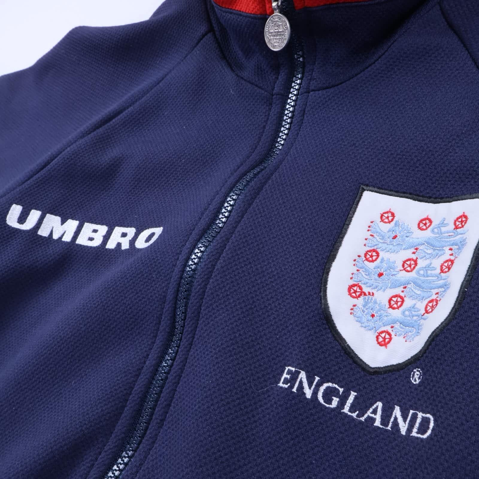 England 1998/00 Track Jacket - L- BACK