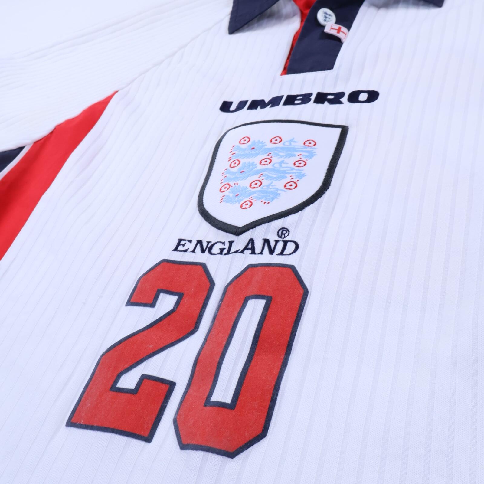 England Owen #20 1997/99 Home Shirt - M