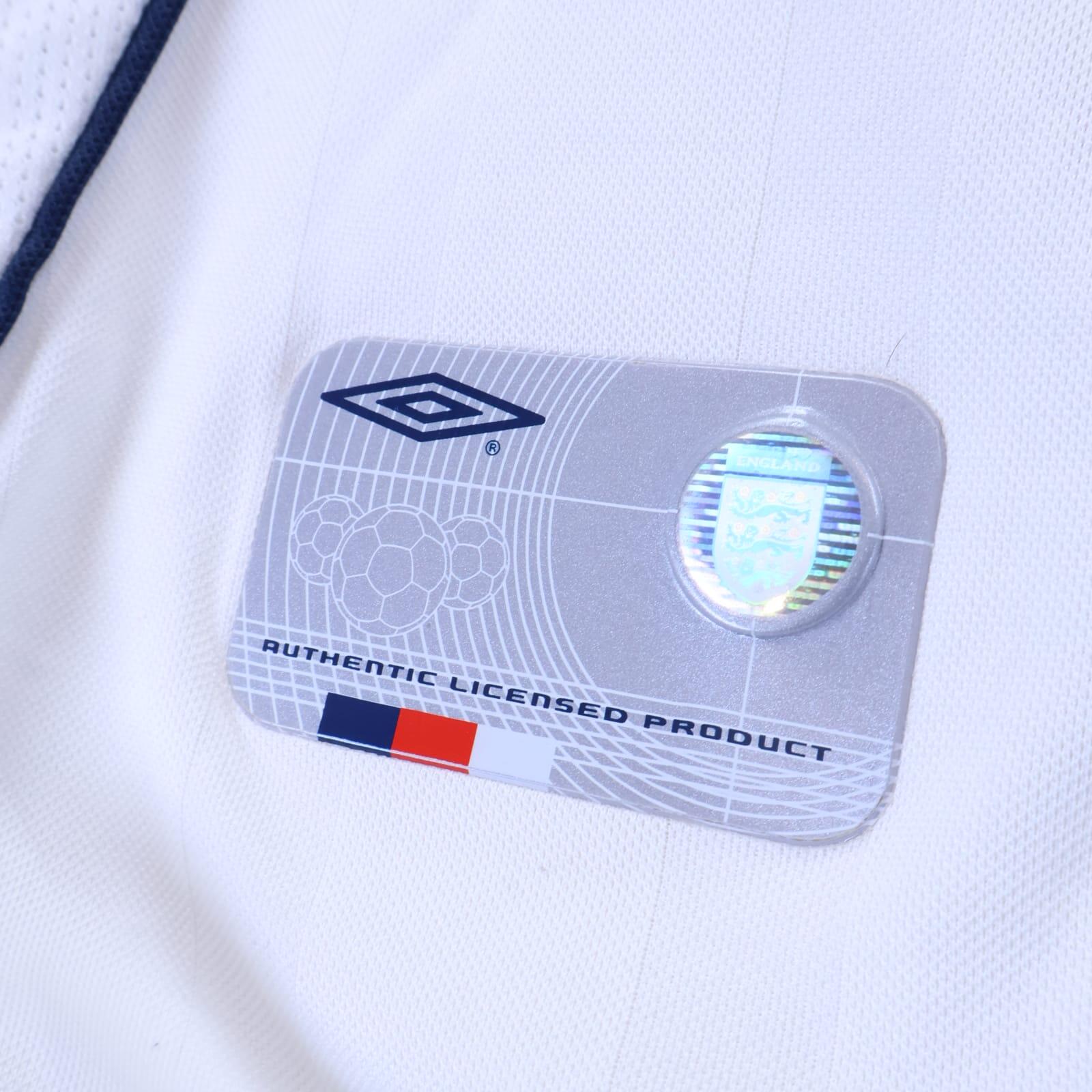 England Beckham #7 2001/03 Home Shirt - XL- TAGS