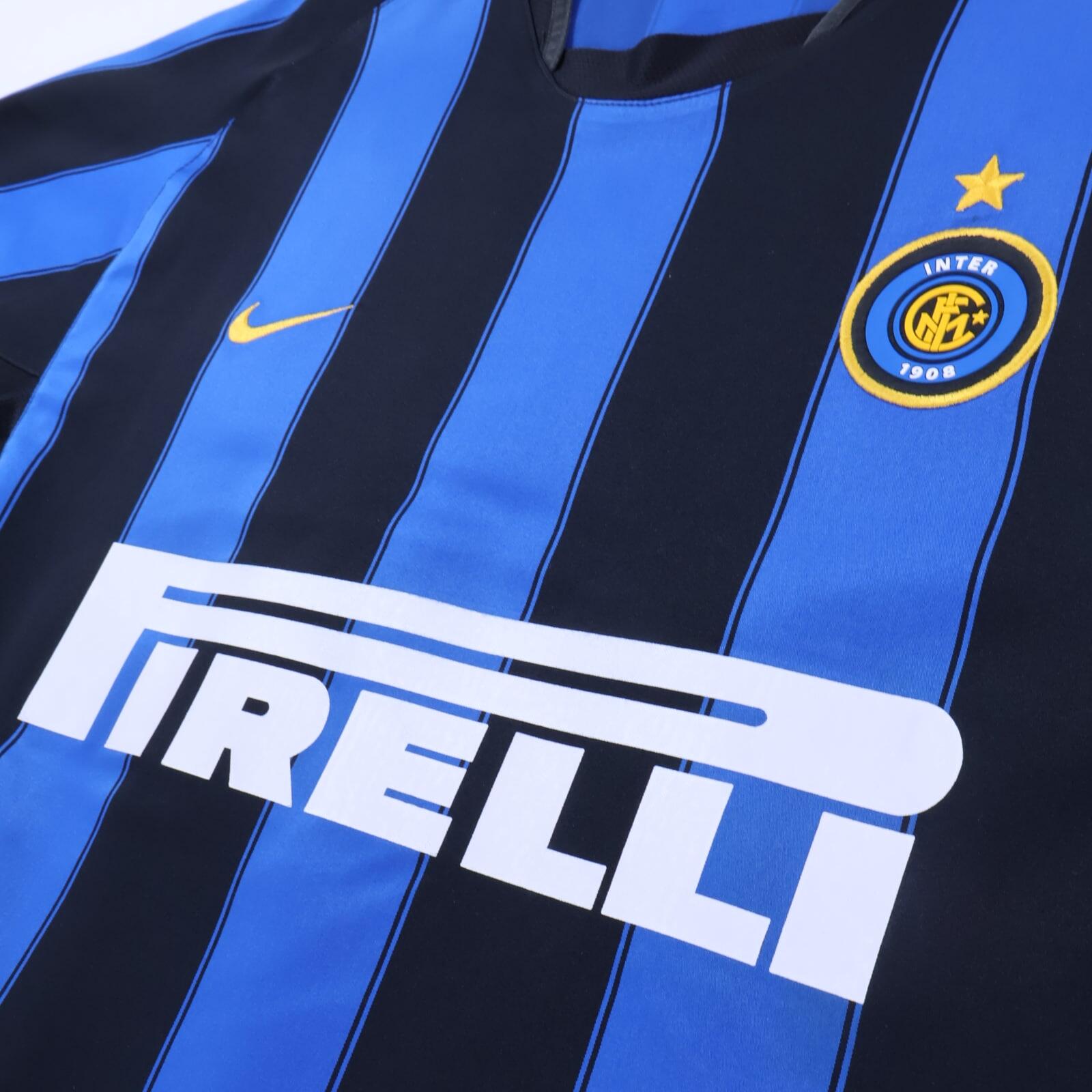 Inter Milan Marterazzi #23 2003/04 Home Shirt - XL
