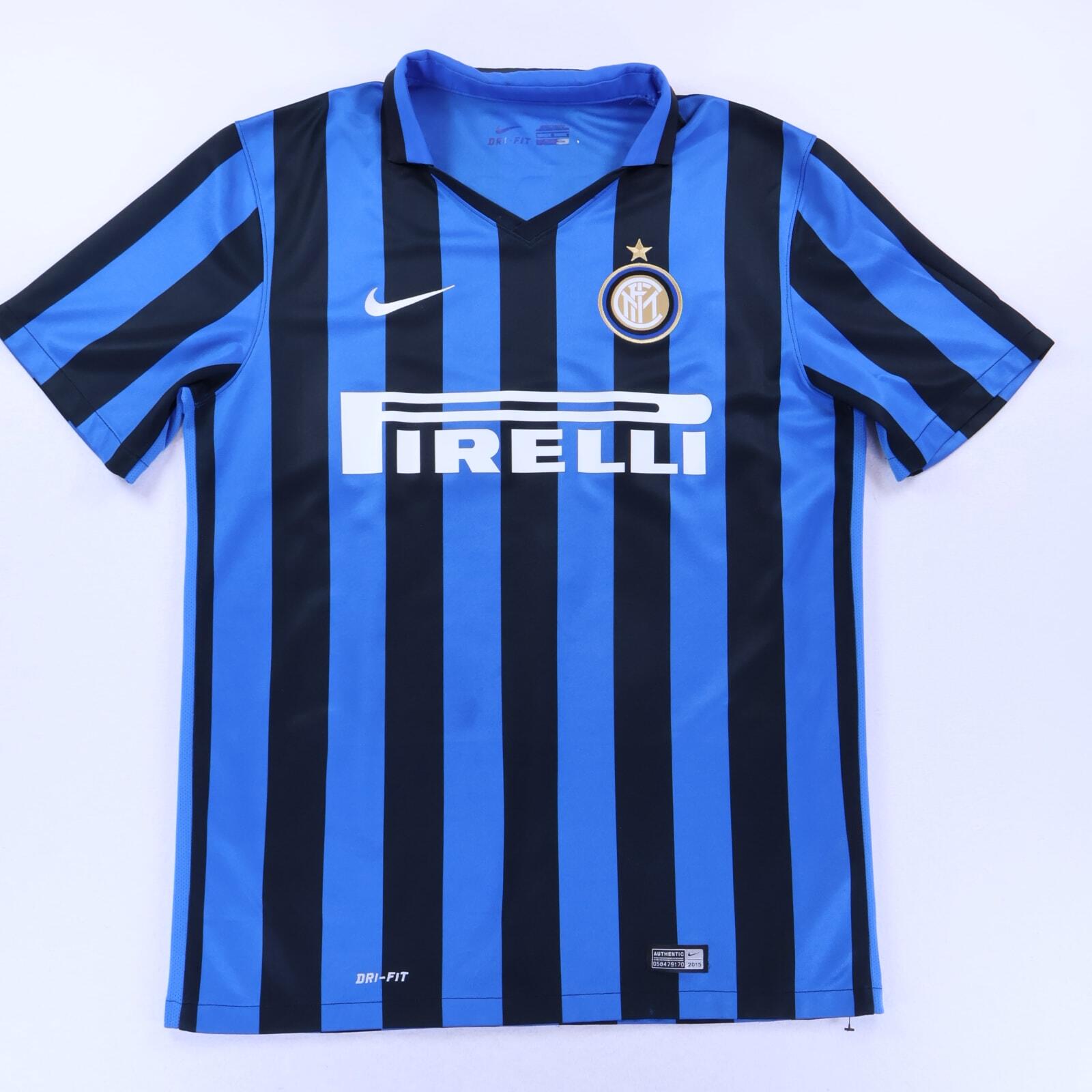 Inter Milan Brozovic #77 2015/16 Home Shirt - L- BACK