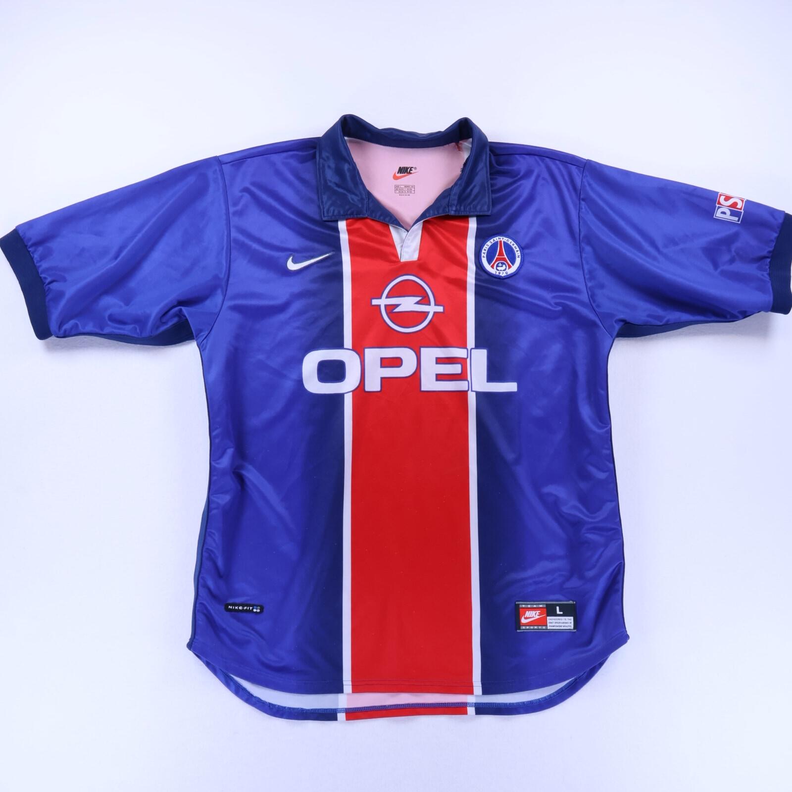 Paris Saint-Germain F.C 1996/98 Home Shirt - XL- FRONT