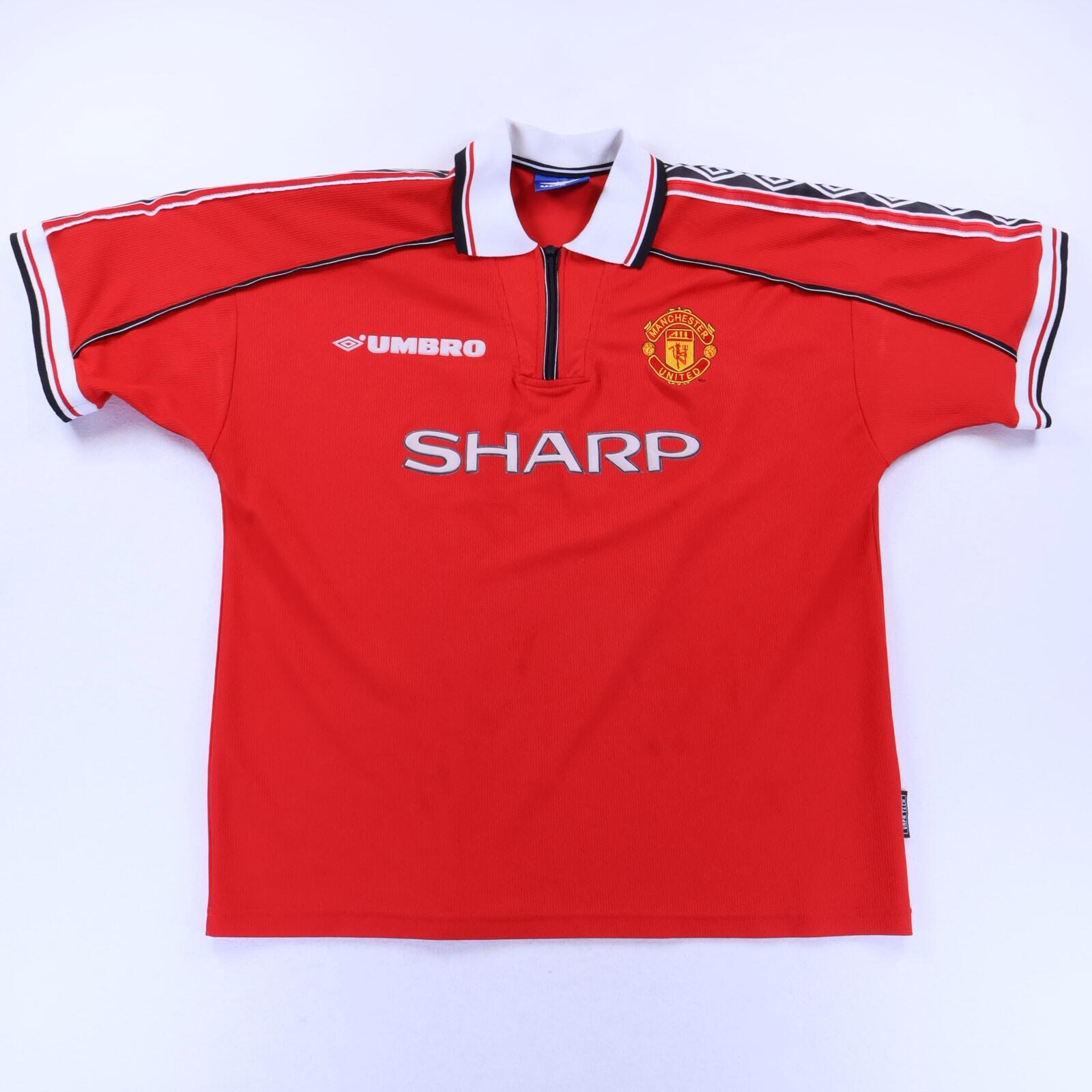 Manchester United 1998/00 Home Shirt - XL- FRONT