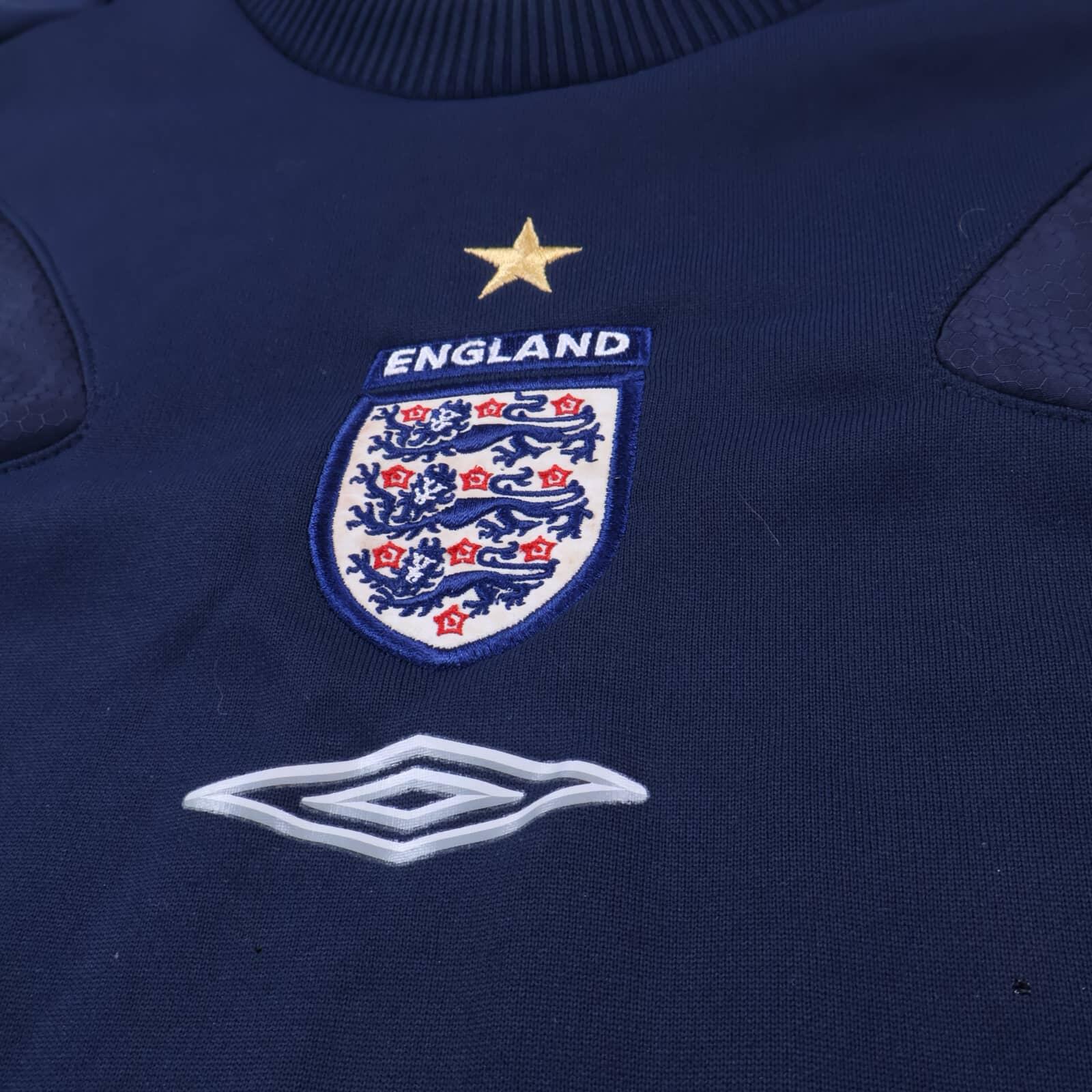 England 1999/00 Training Sweatshirt - L- BACK