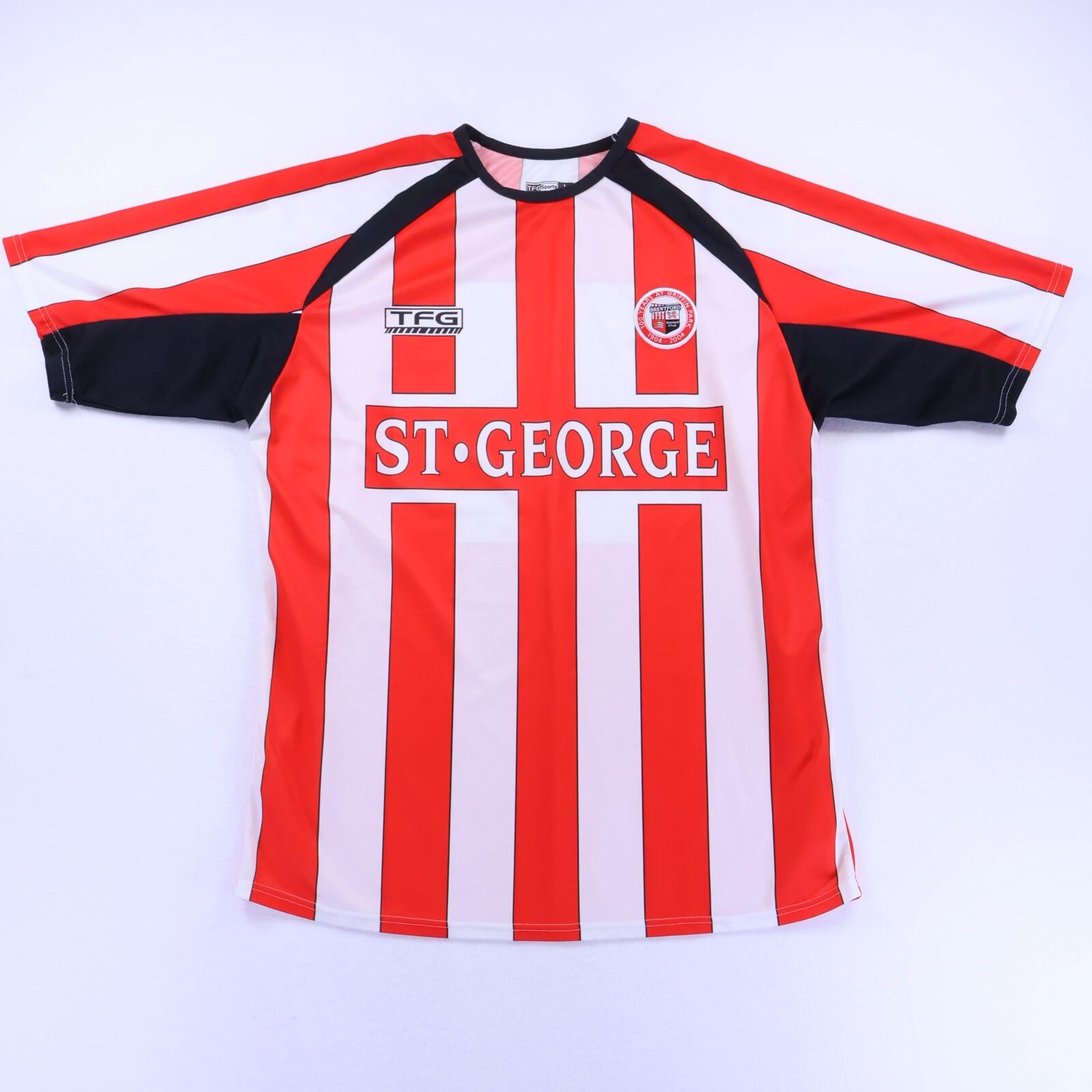 Brentford 2004/05 Home Shirt - L- FRONT