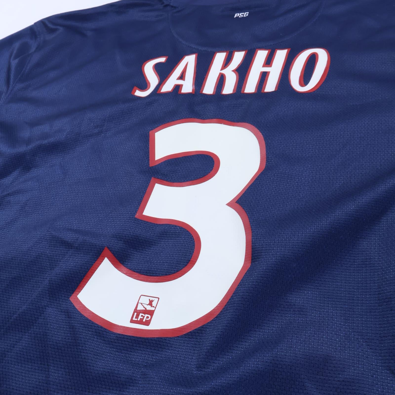 Paris Saint-Germain F.C Sakho #3 2012/13 Home Shirt - XL