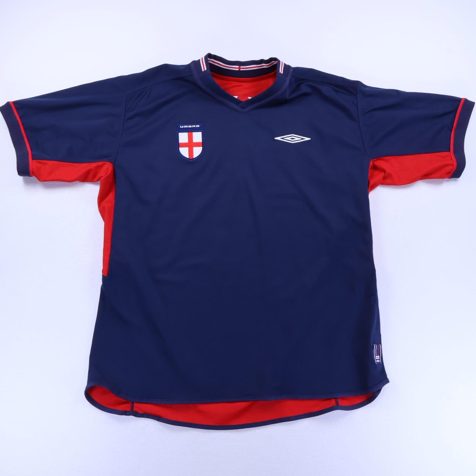England Beckham #7 2006/08 Away Shirt - Reversible - XL
