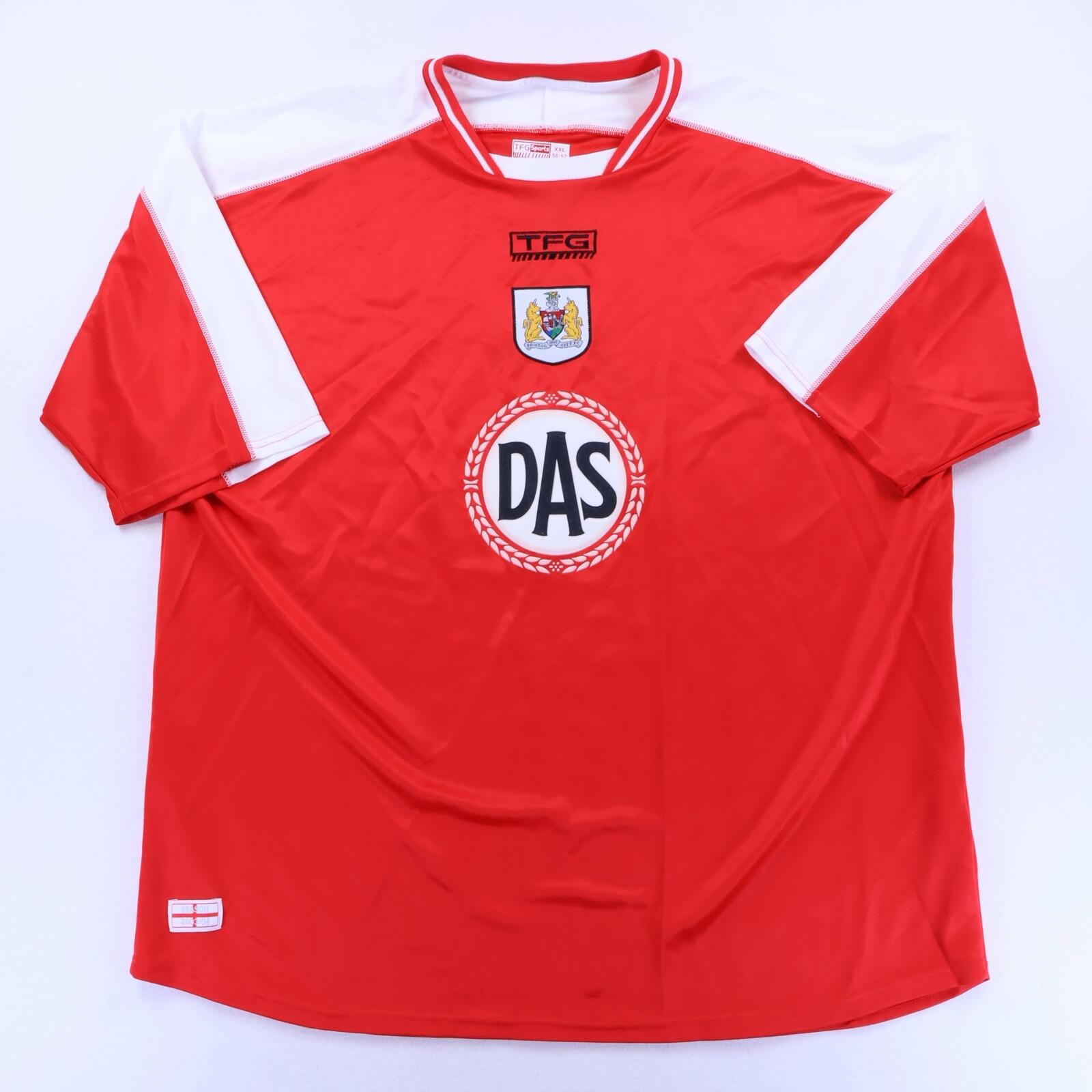 Bristol City F.C 2003/04 Home Shirt - 2XL- FRONT