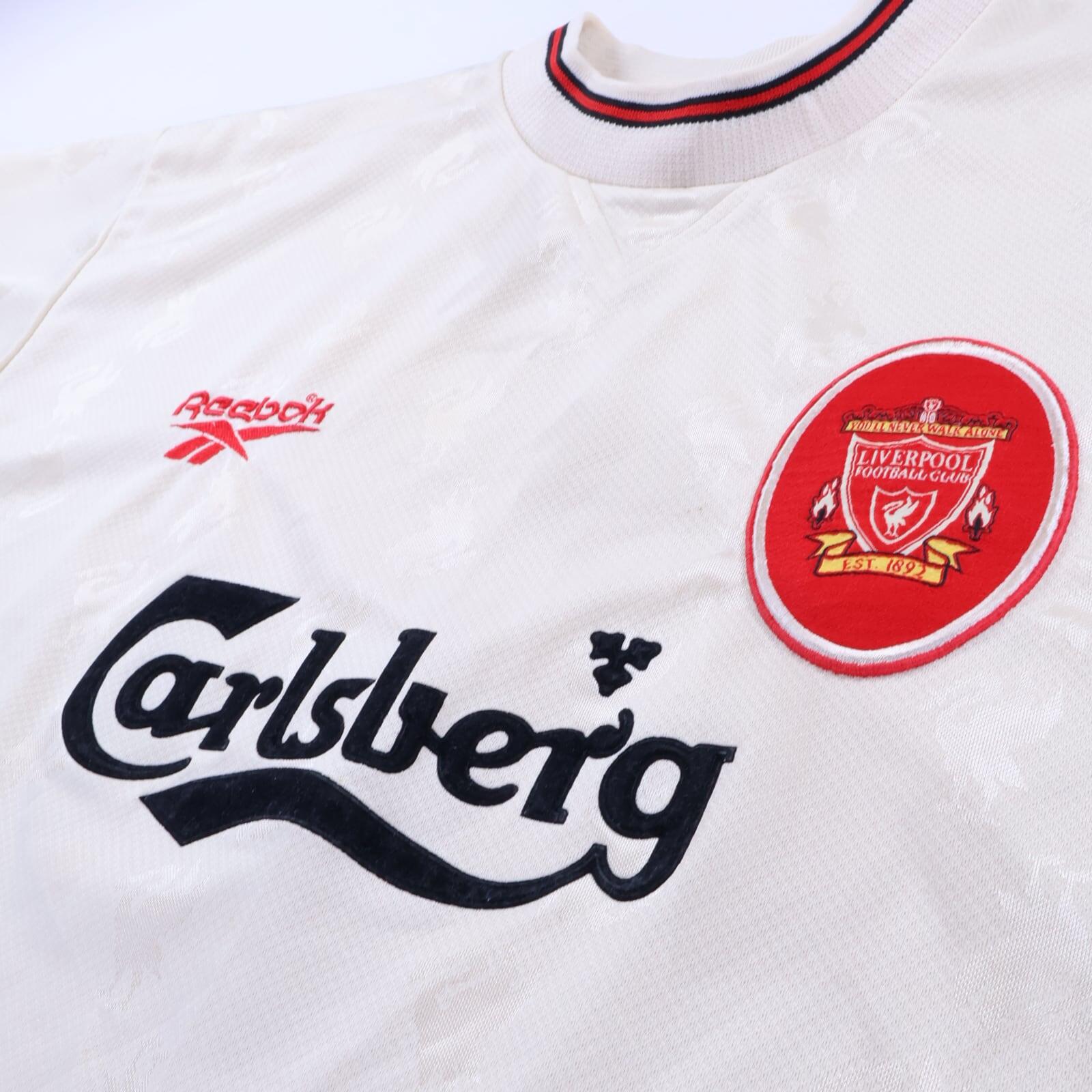 Liverpool F.C 1996/97 Away Shirt - XL- BACK