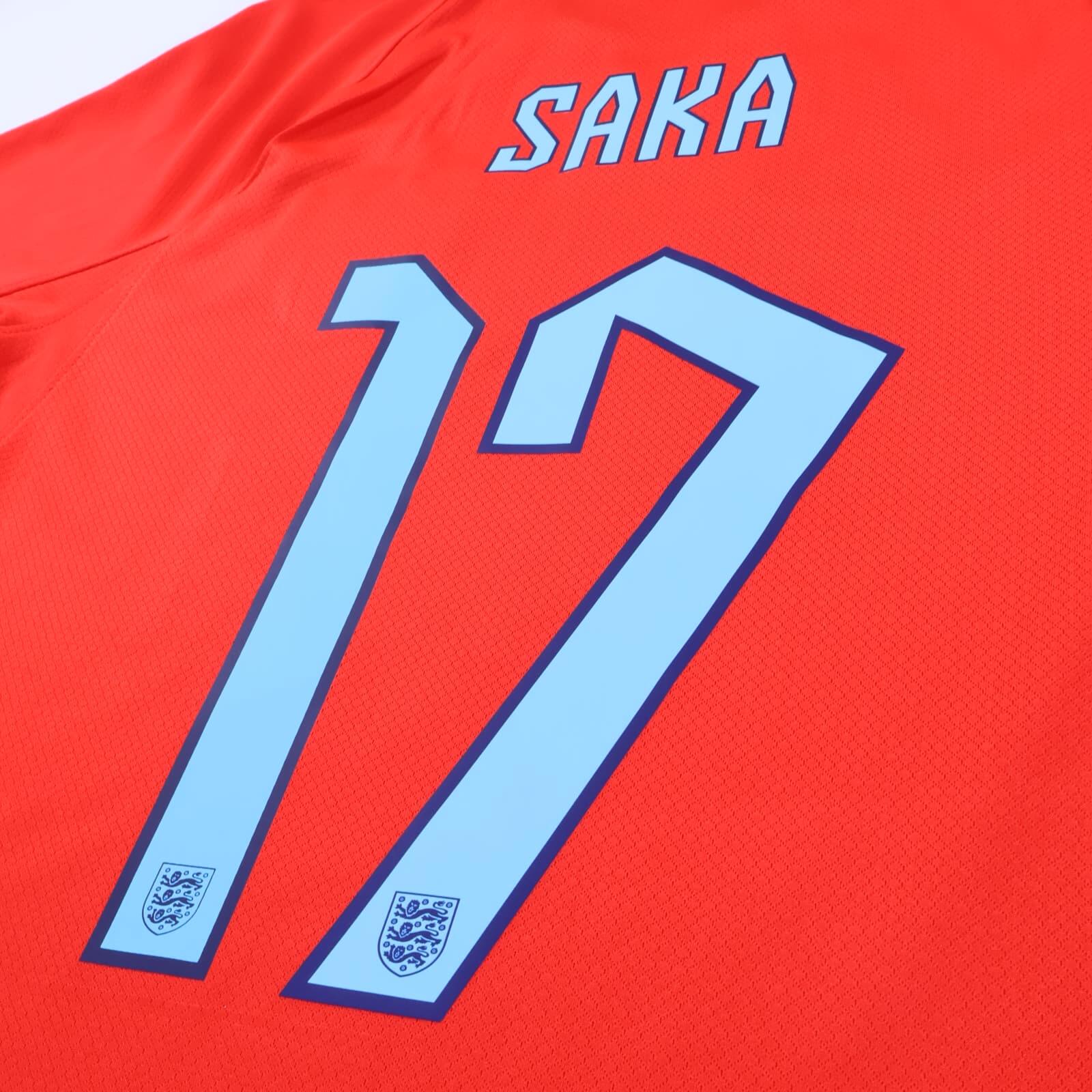 England Saka #17 2022/23 Away Shirt - S- TAGS