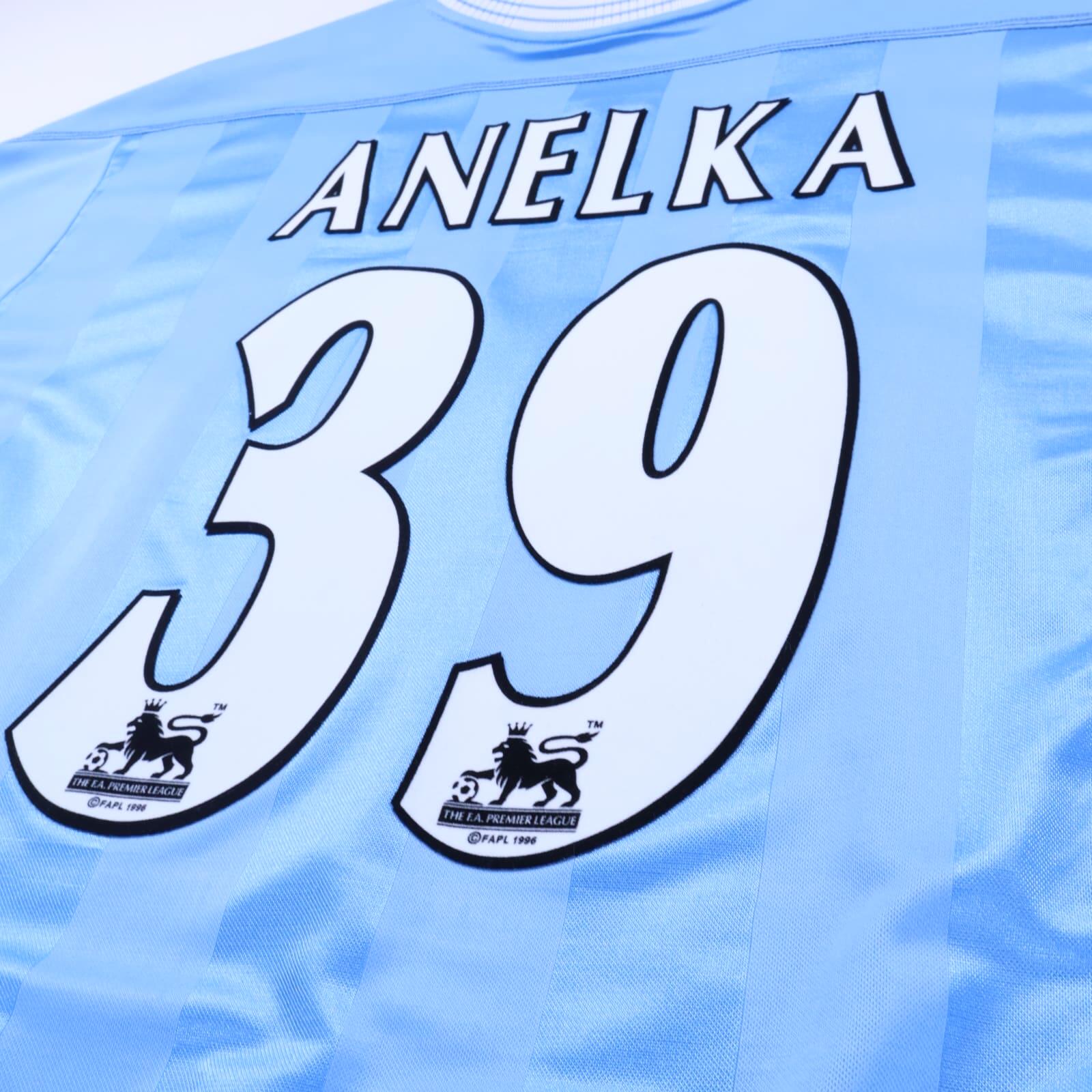 Manchester City Anelka #39 2003/04 Home Shirt - Long Sleeve - XL- TAGS