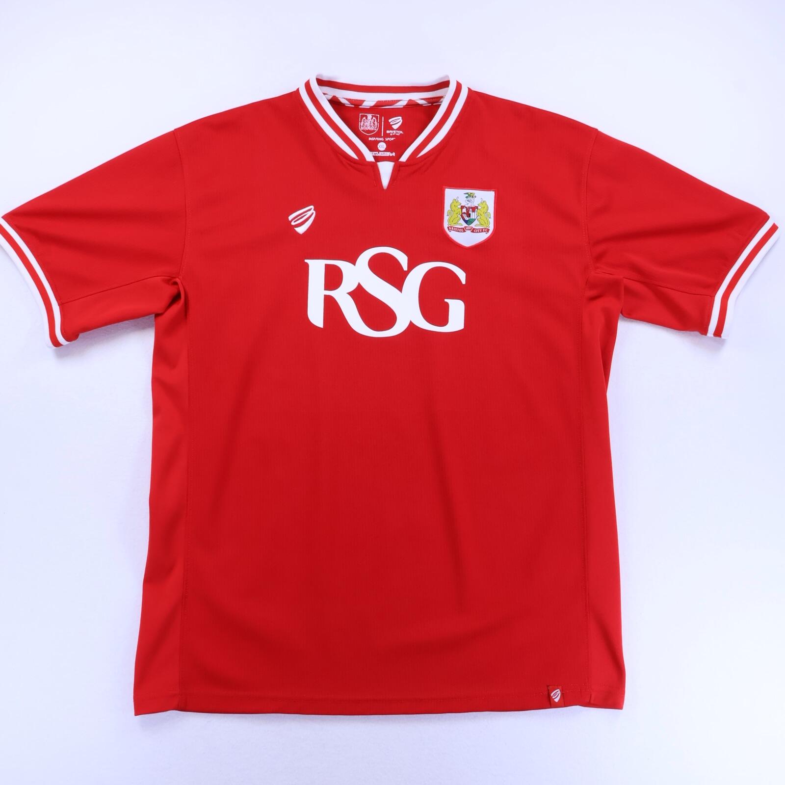 Bristol City F.C 2015/16 Home Shirt - 2XL- FRONT