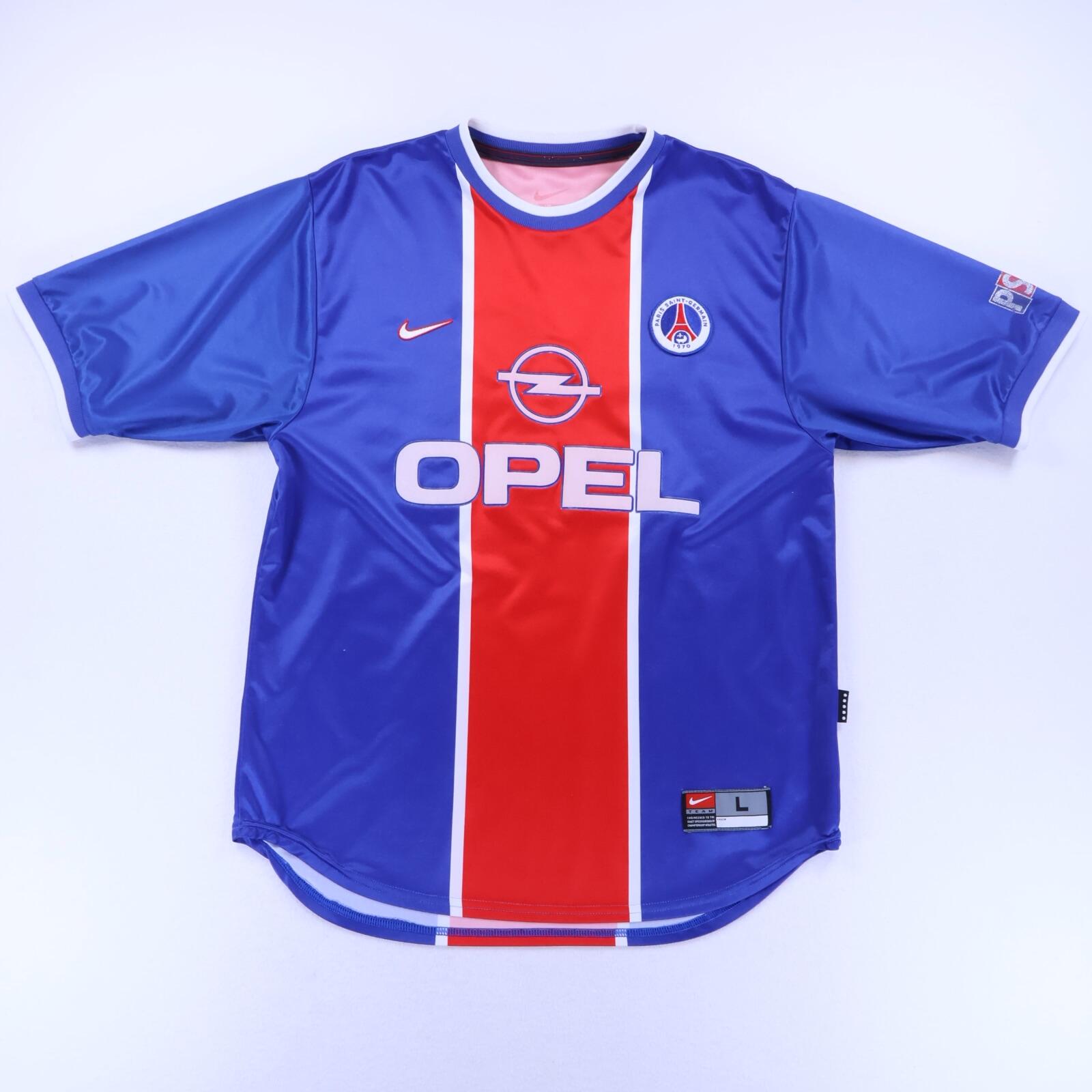 Paris Saint-Germain F.C Okocha #10 1995/96 Home Shirt - L- BACK