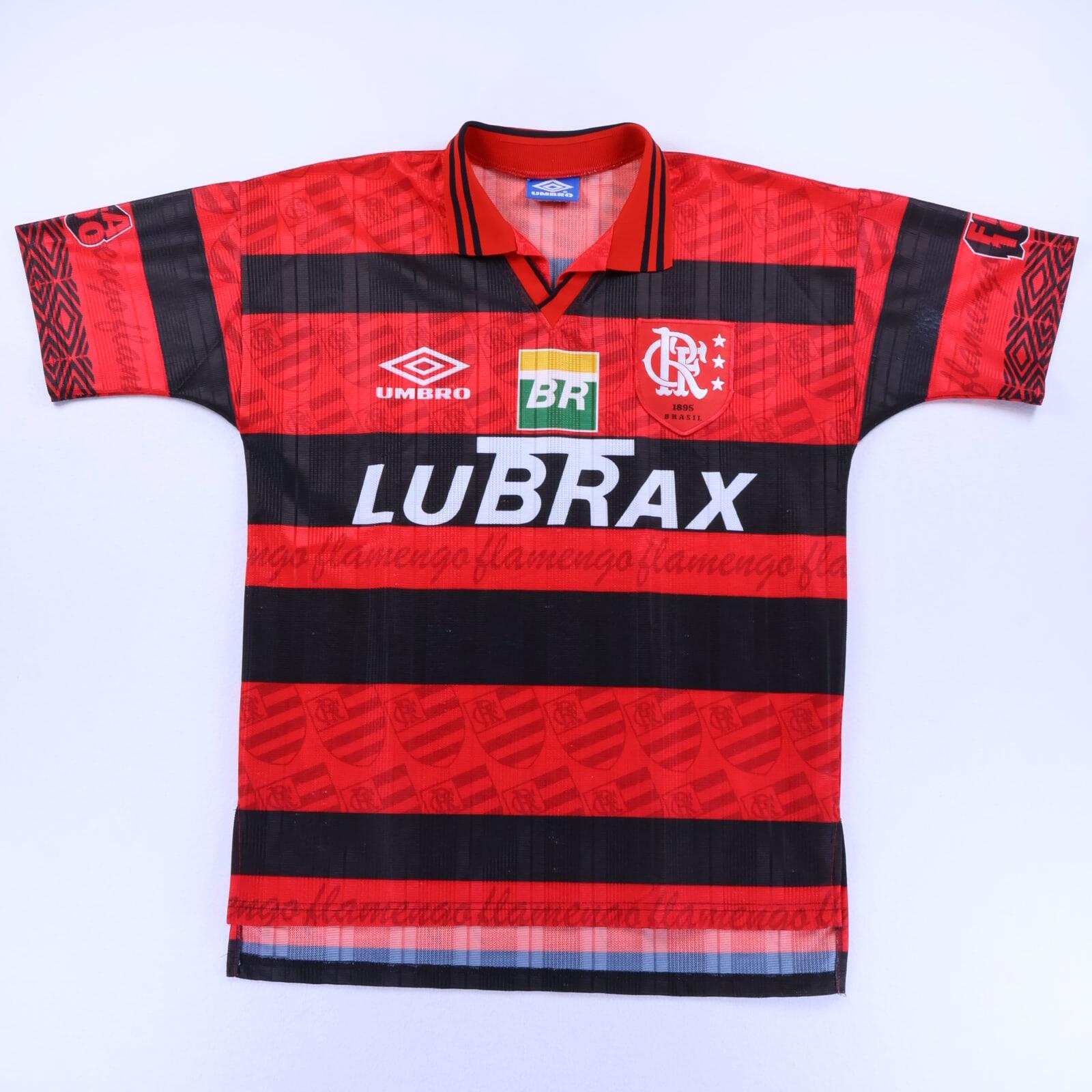 Flamengo 1995/96 Home Shirt - Centenary - M- FRONT