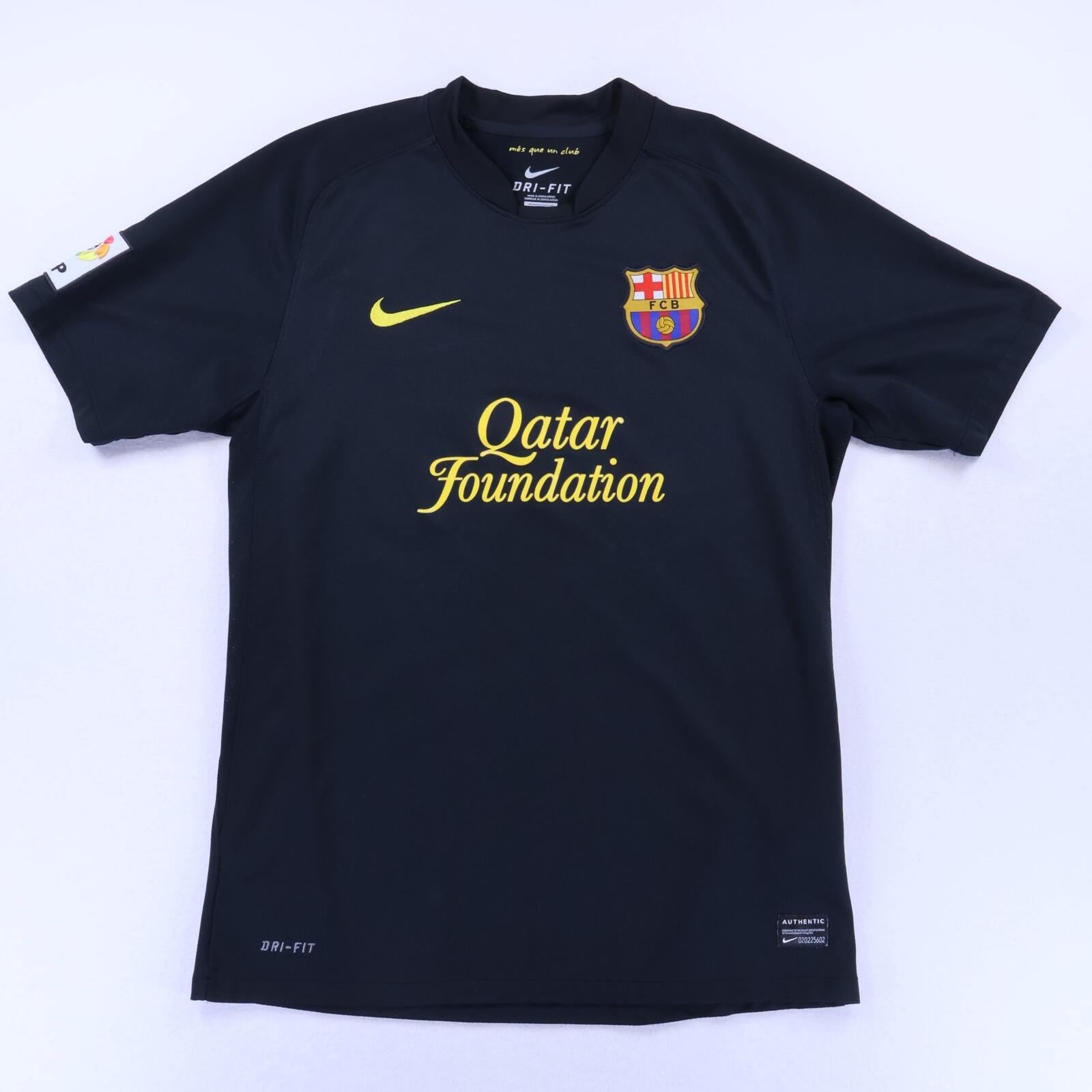 Barcelona Messi #10 2011/12 Away Shirt - M- BACK