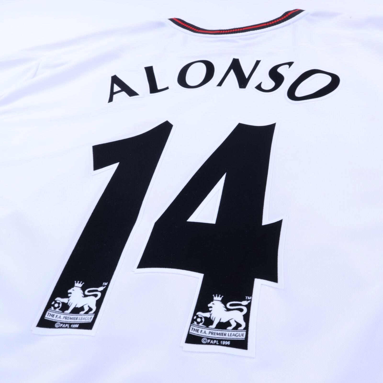 Liverpool F.C Alonso #14 2003/04 Away Shirt - 2XL- TAGS