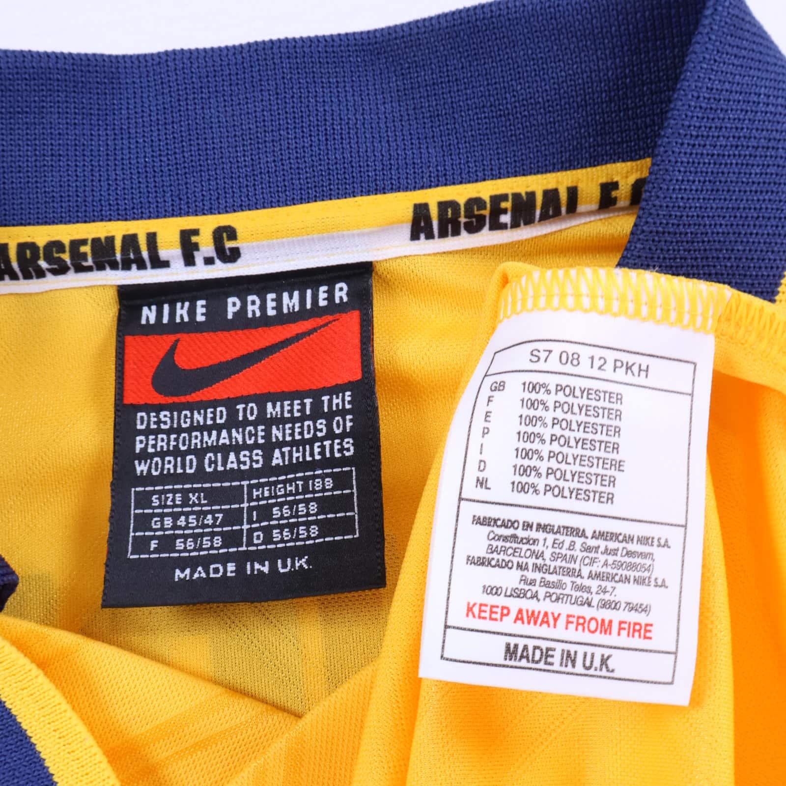 Arsenal Wright #8 1999/01 Away Shirt - XL