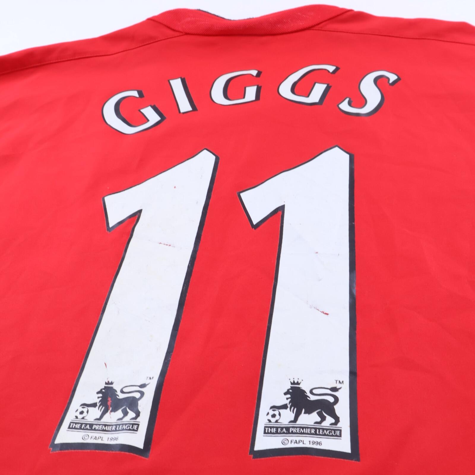Manchester United Giggs #11 2002/04 Home Shirt - 2XL- TAGS