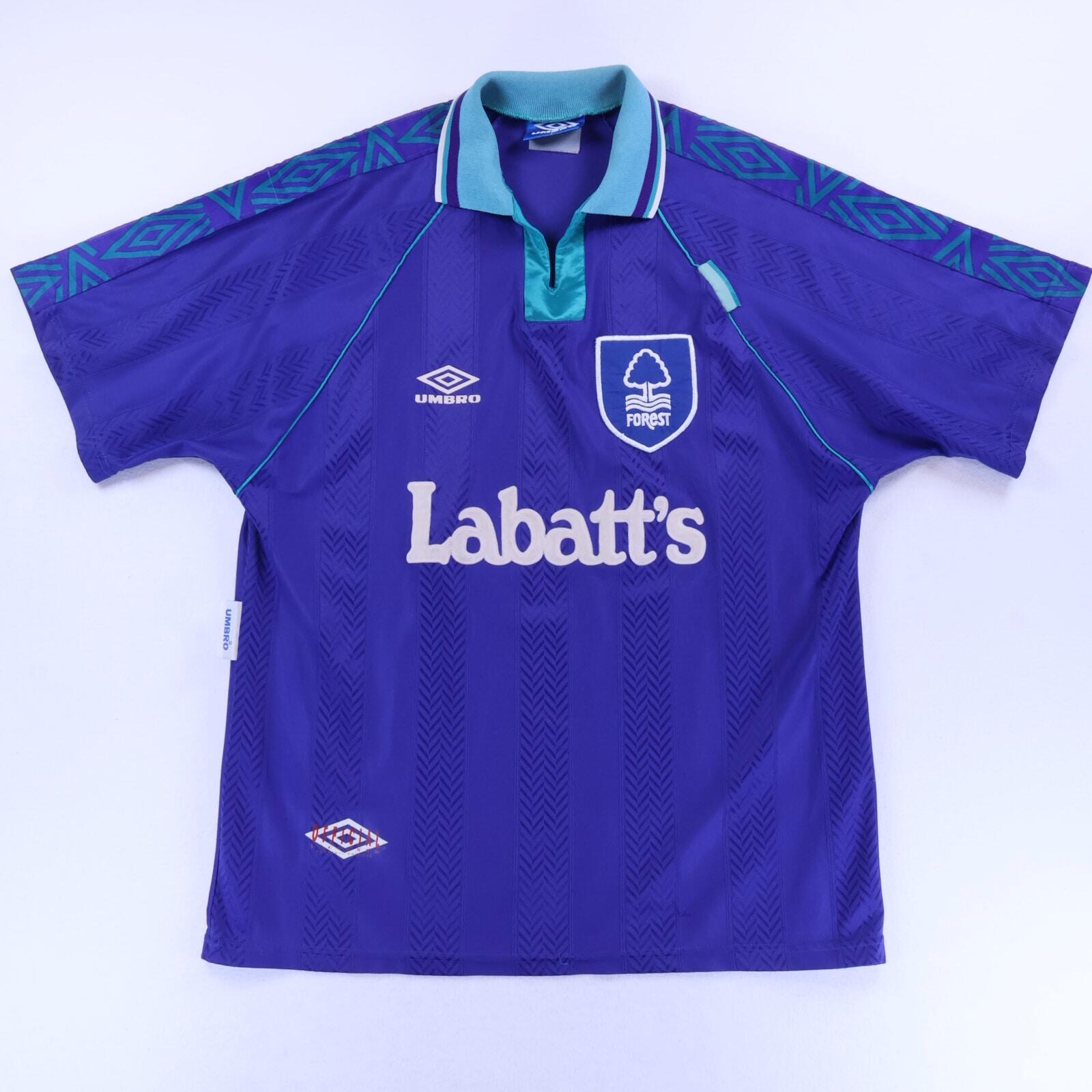 Nottingham Forest 1993/95 Away Shirt - L- FRONT