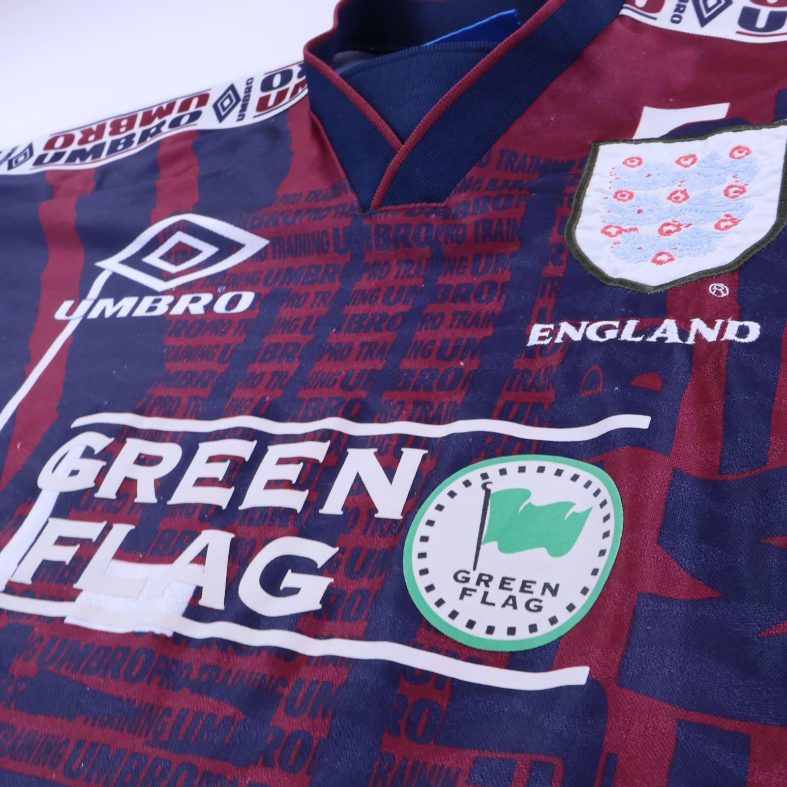 England 1996/97 Training Shirt - S- BACK