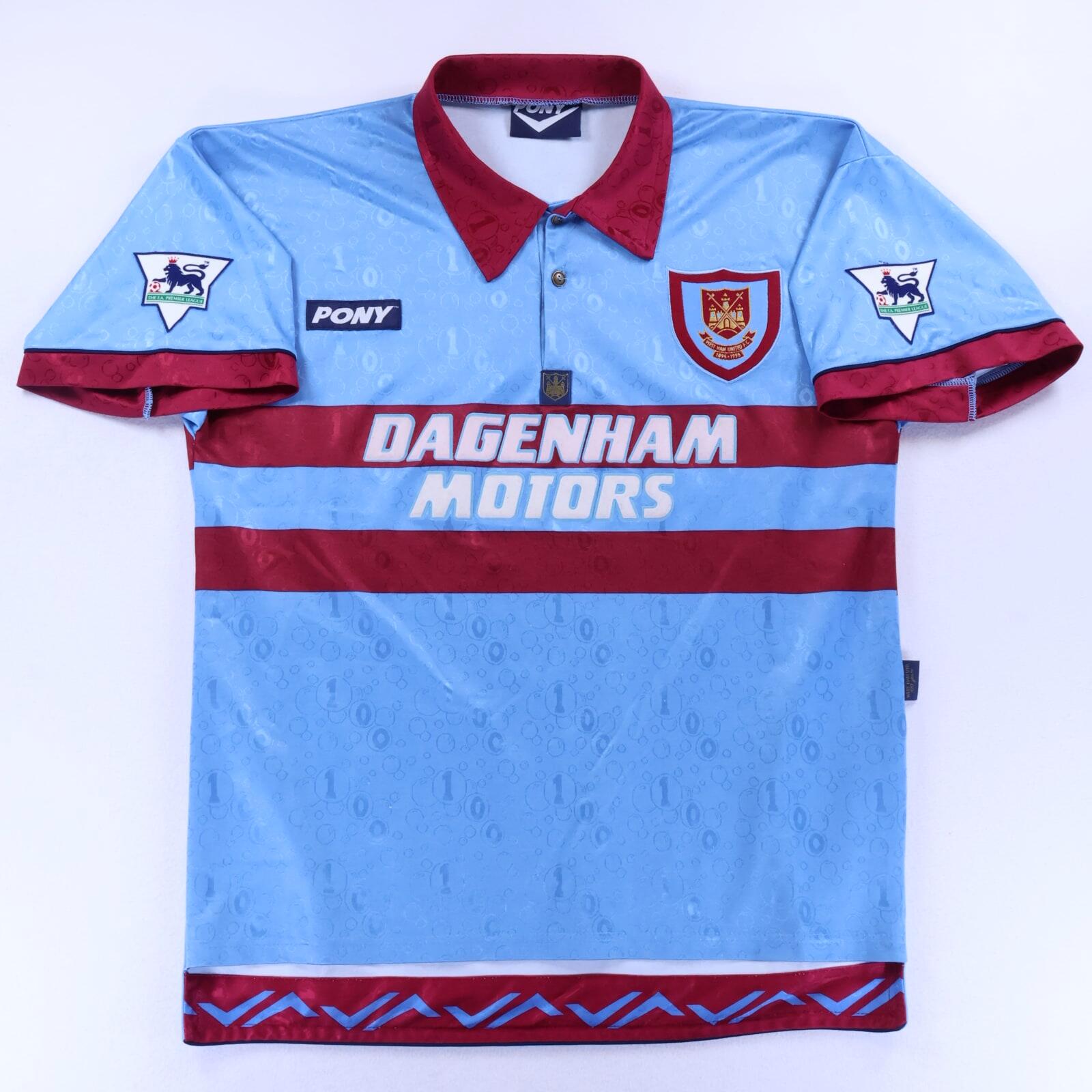 West Ham United 1995/97 Away Shirt - L- FRONT