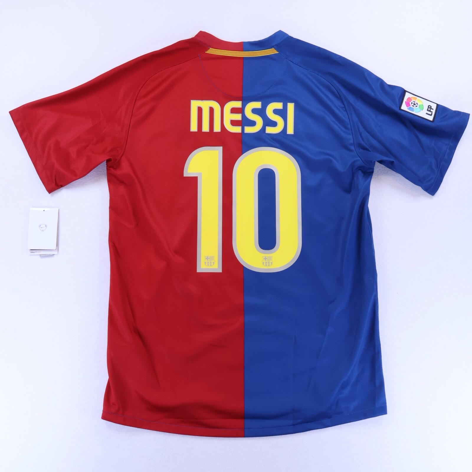 Barcelona Messi #10 2008/09 Home Shirt - M- FRONT