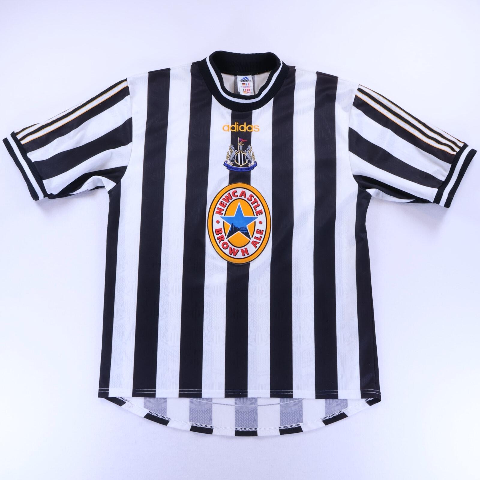 Newcastle United Asprilla #11 1995/97 Home Shirt - L- BACK