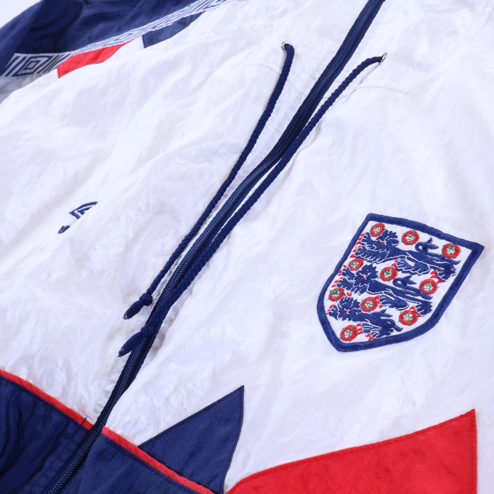 England 1990/ Full Tracksuit - L- BACK
