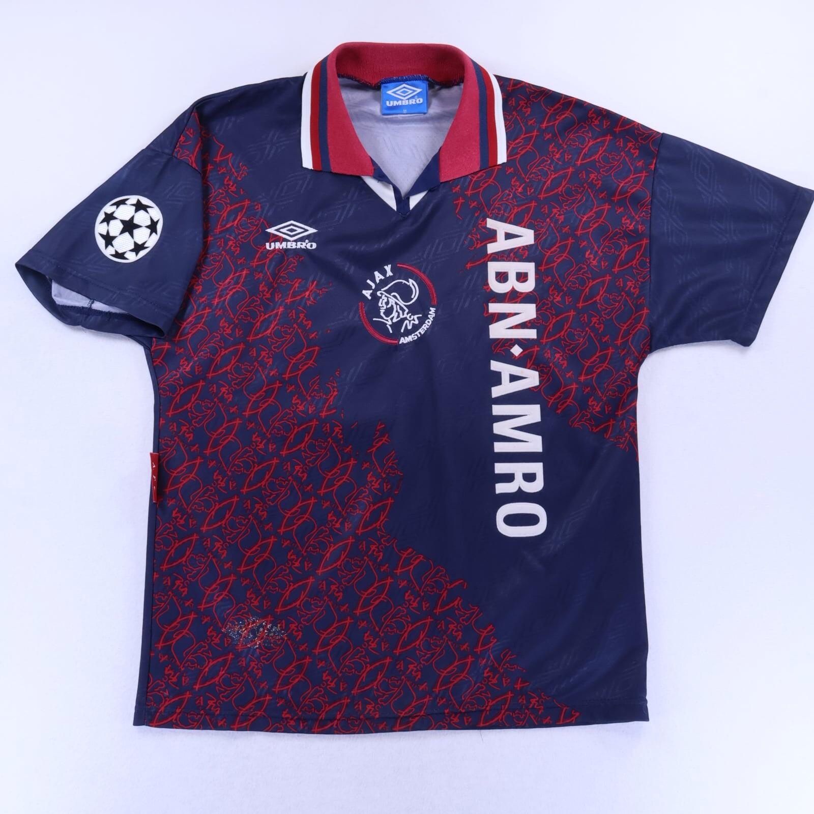 Ajax Kluivert #15 1994/95 Away Shirt - M- BACK