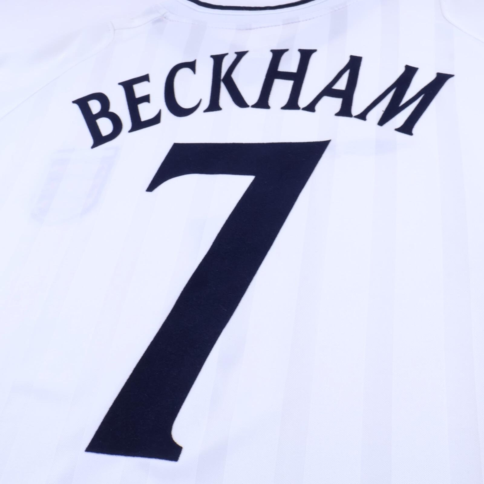 England Beckham #7 2001/03 Home Shirt - XL