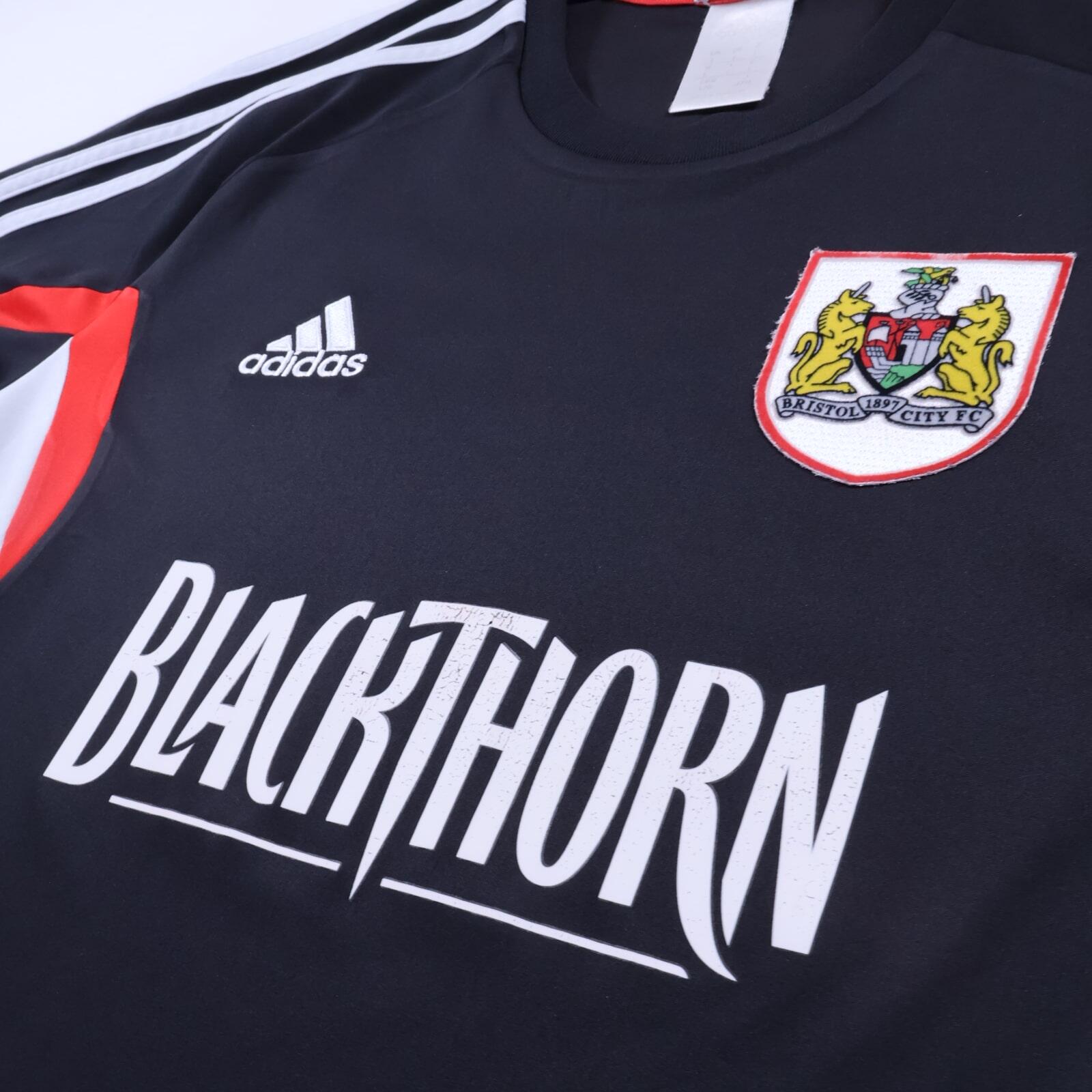 Bristol City F.C 2013/14 Away Shirt - L- BACK