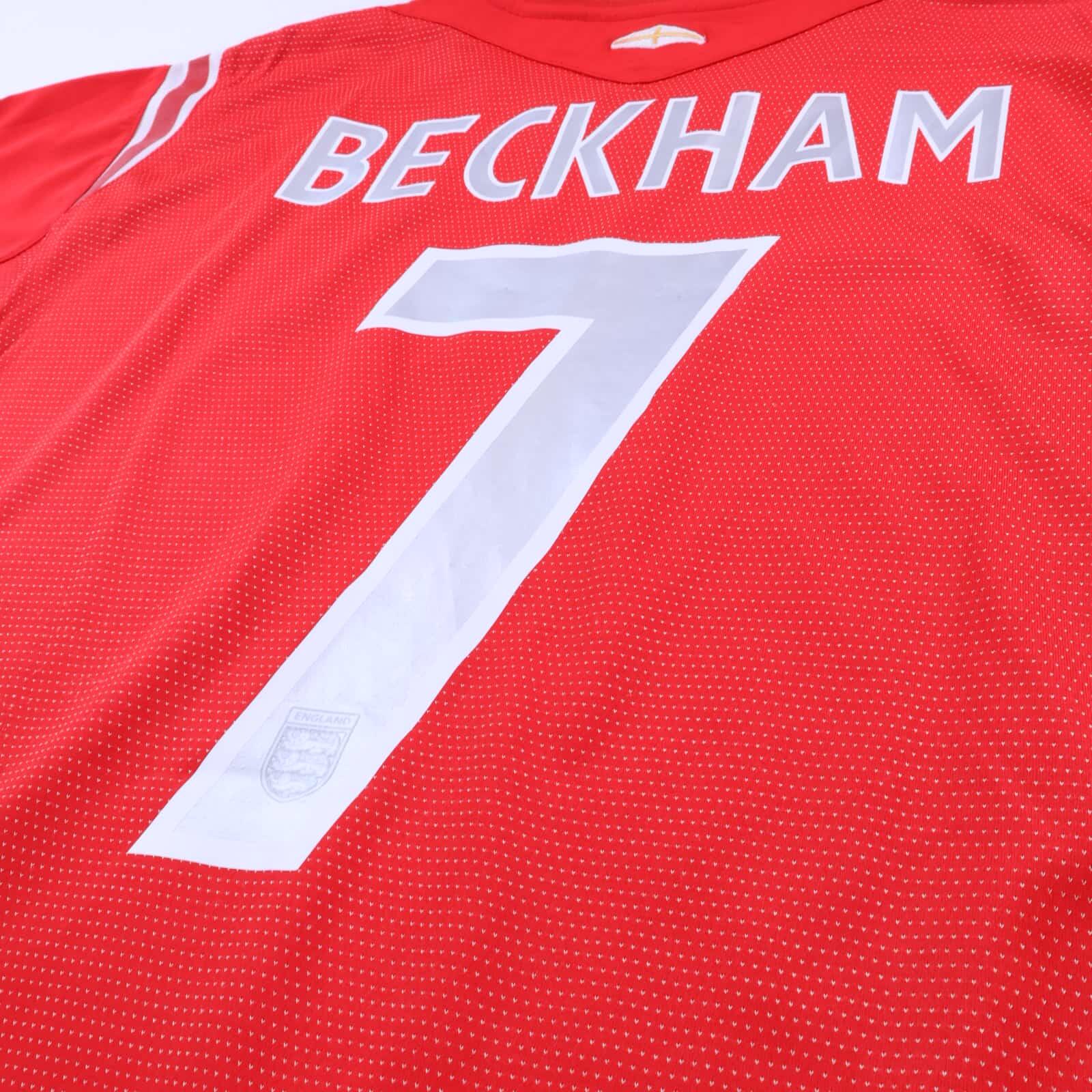 England Beckham #7 2004/06 Away Shirt - M- TAGS