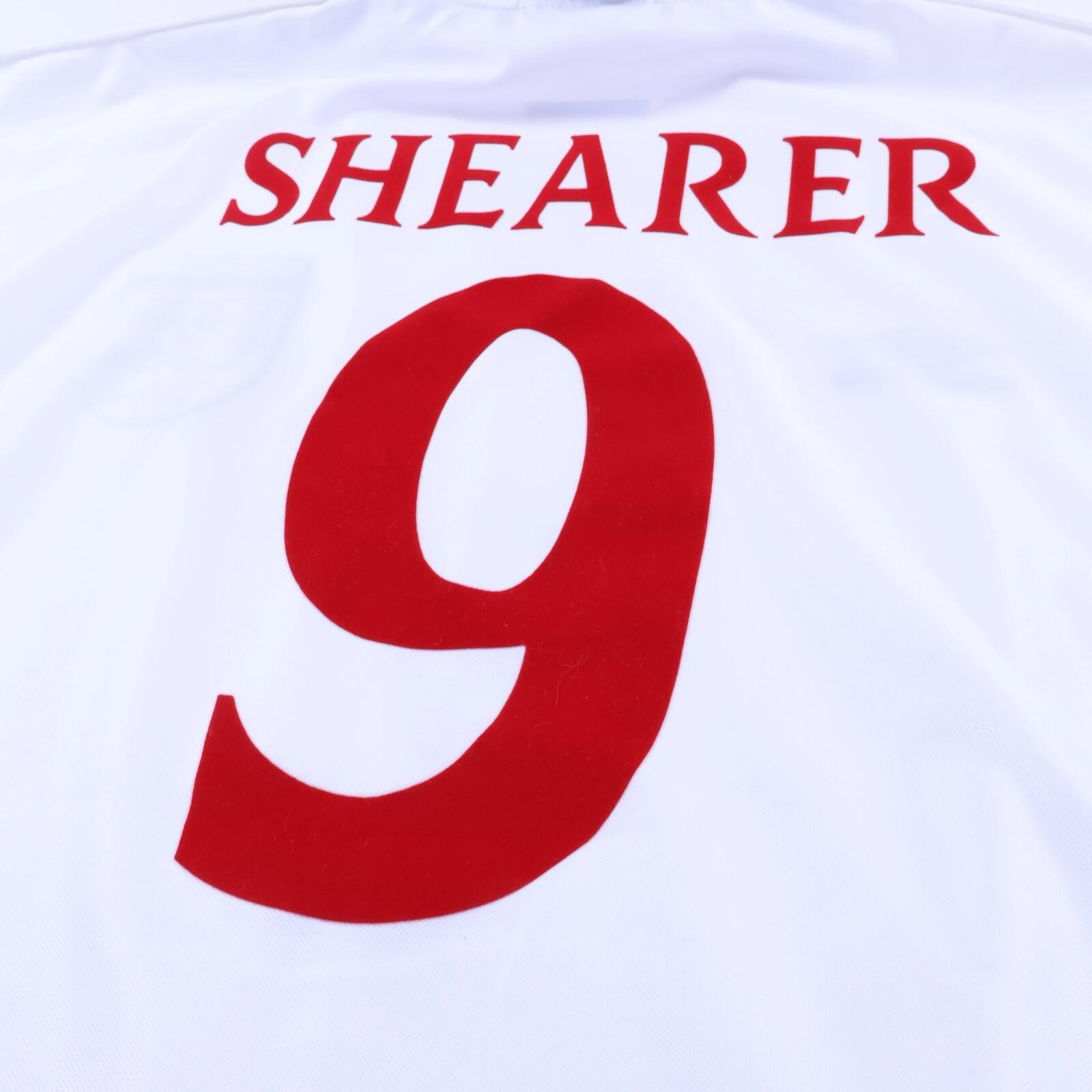England Shearer #9 1999/01 Home Shirt - XXL- TAGS