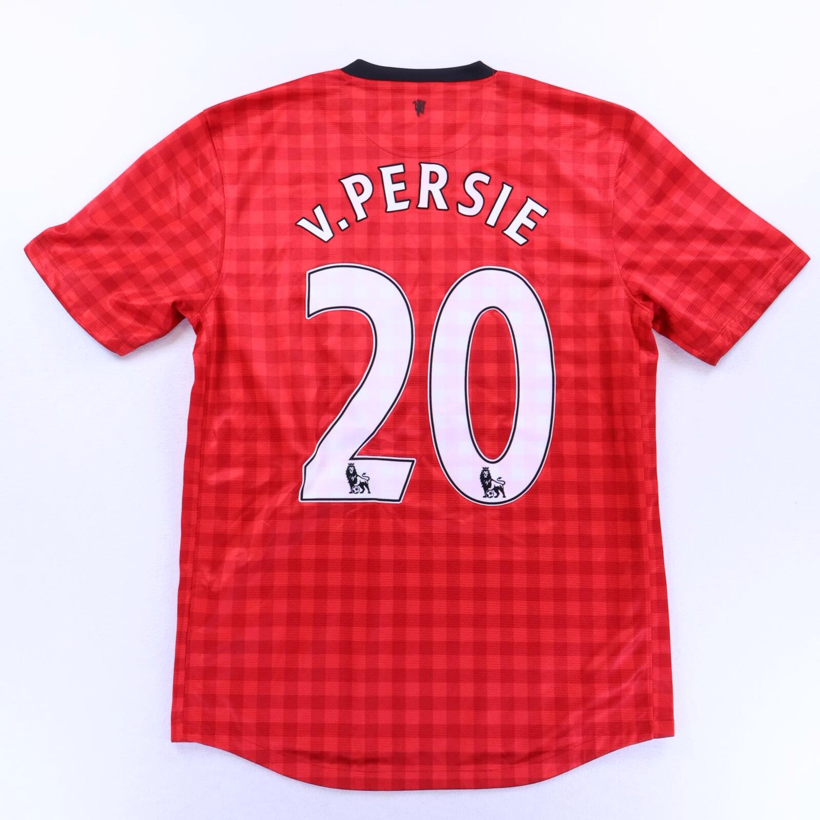 Manchester United V. Persie #20 2012/13 Home Shirt - M - FRONT