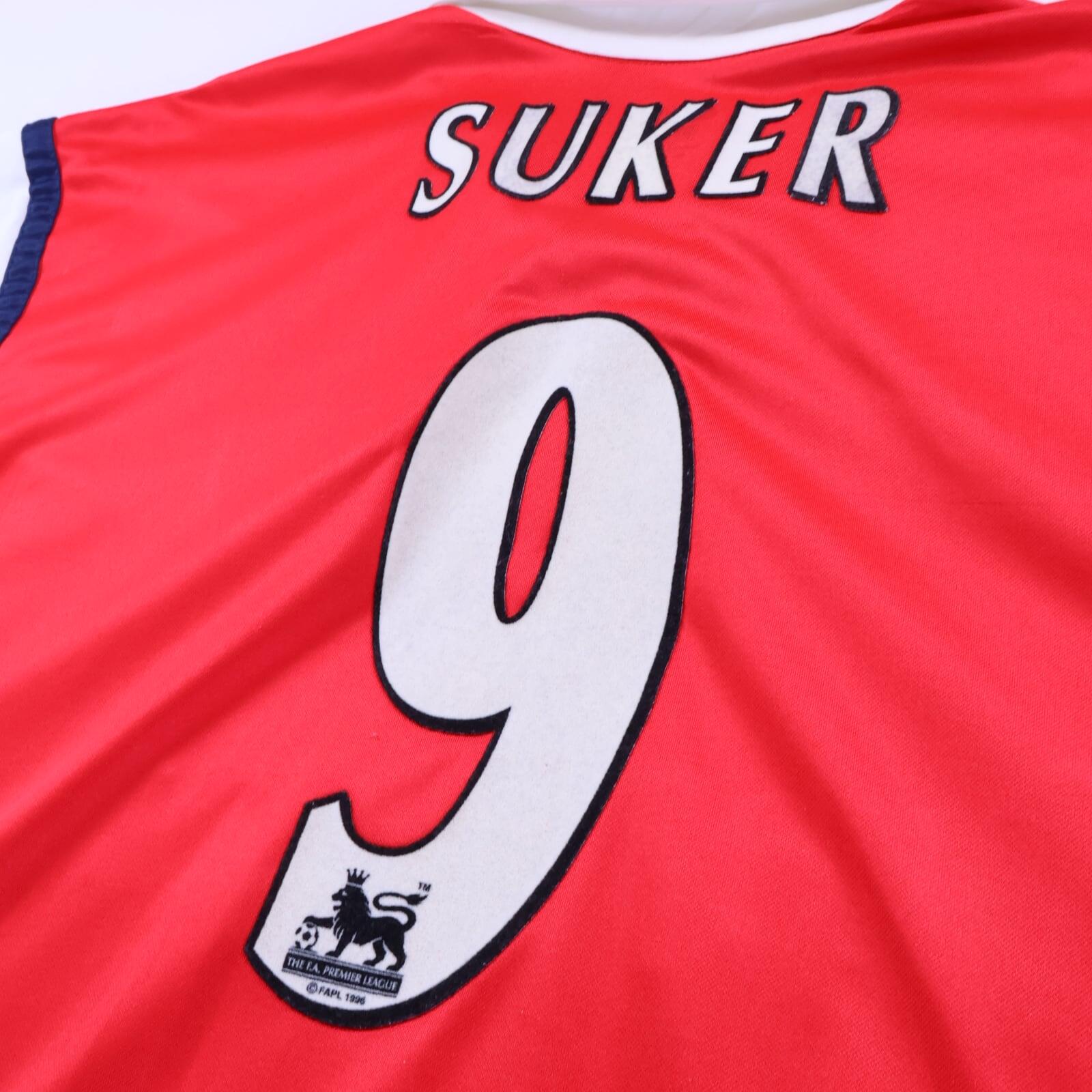 Arsenal Suker #9 2000/02 Home Shirt - 2XL- TAGS