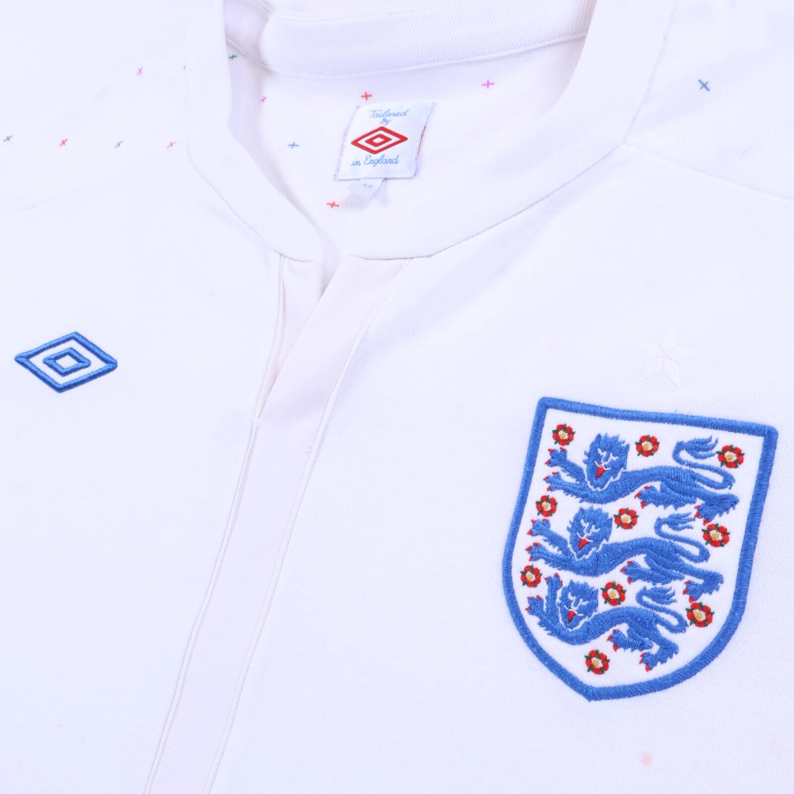 England 2010/12 Home Shirt - 2XL- BACK