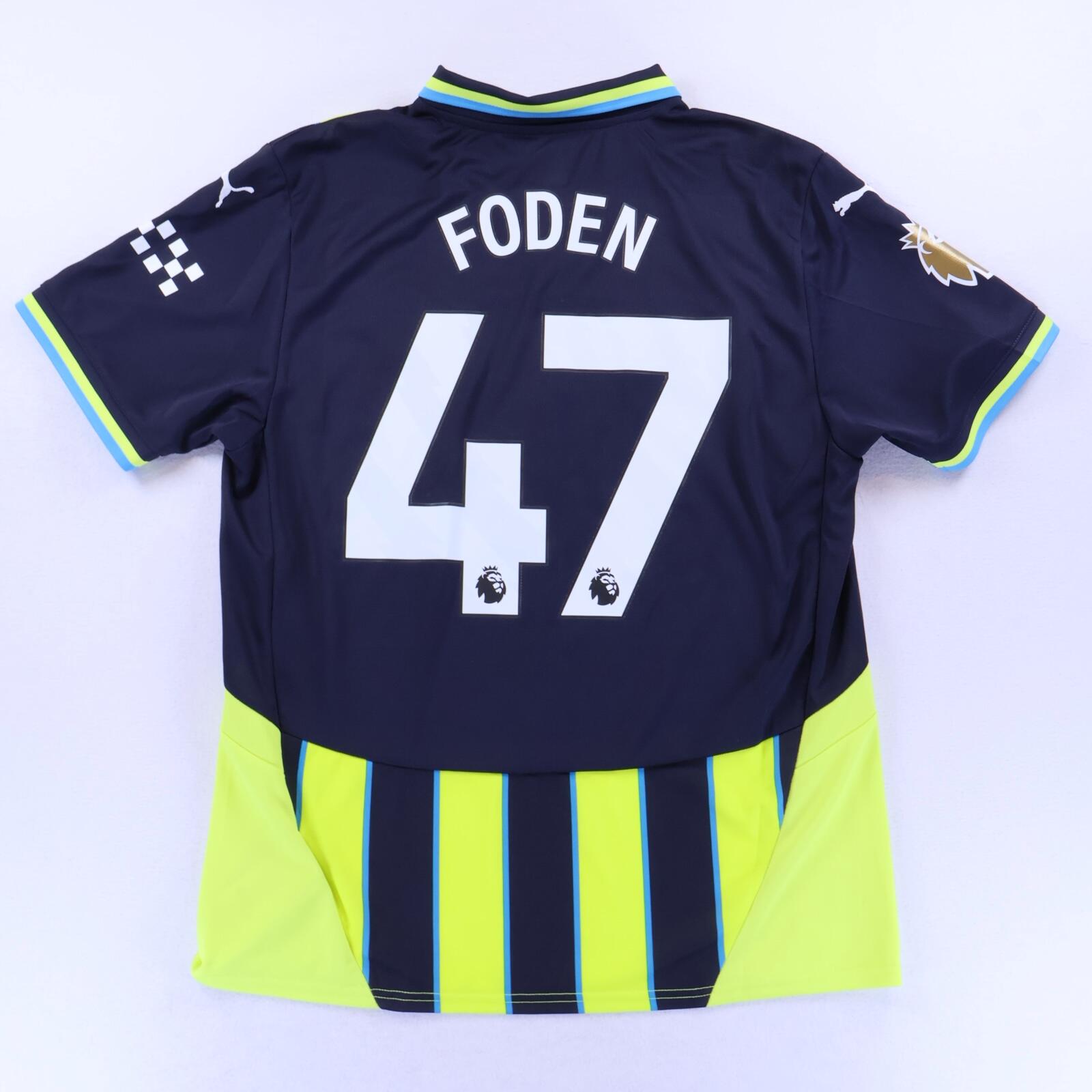Manchester City Foden #47 2024/25 Away Shirt - L- FRONT