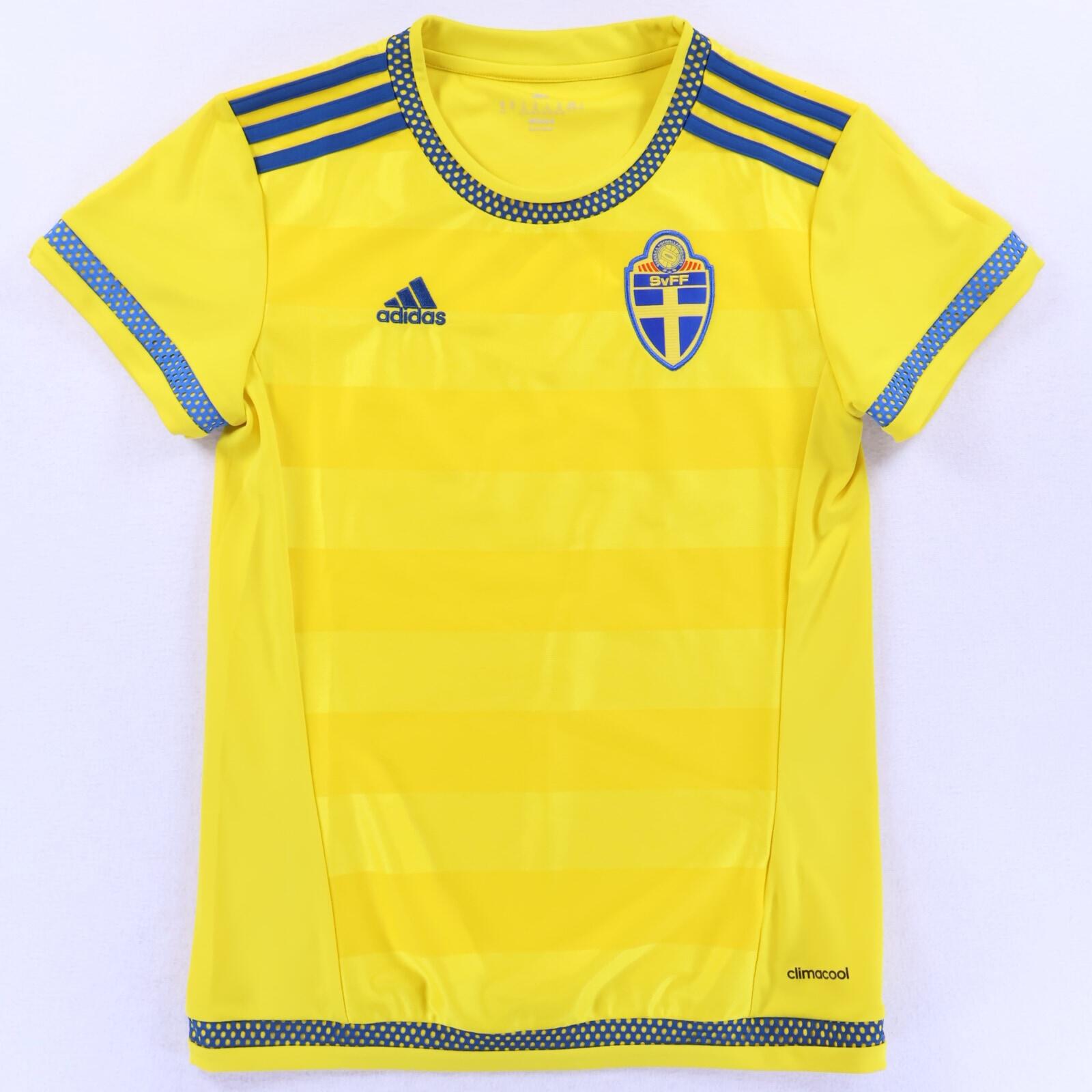 Sweden 2016/17 Home Shirt - XS (Womens)- FRONT