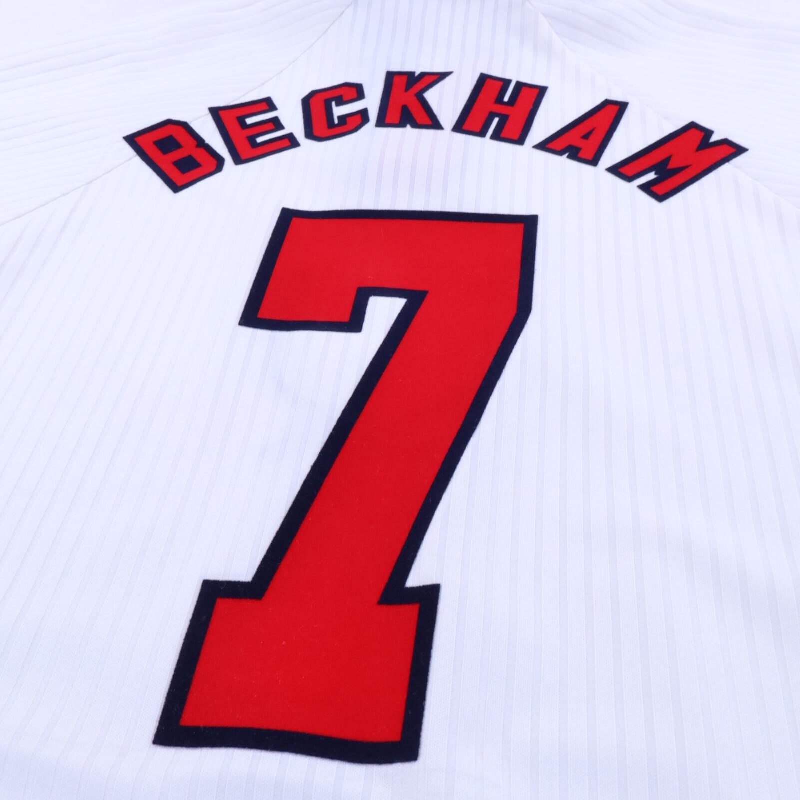 England Beckham #7 1997/99 Home Shirt - XL- TAGS