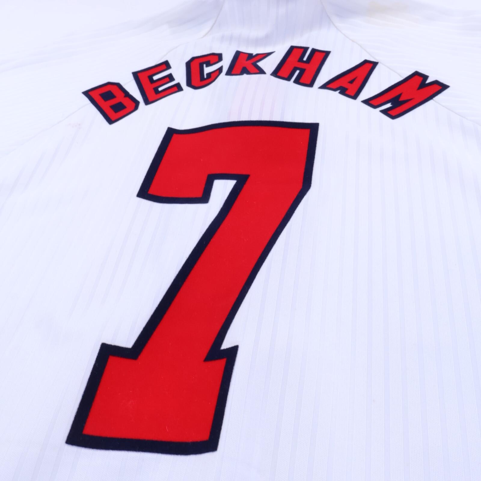 England Beckham #7 1997/99 Home Shirt - XL- TAGS