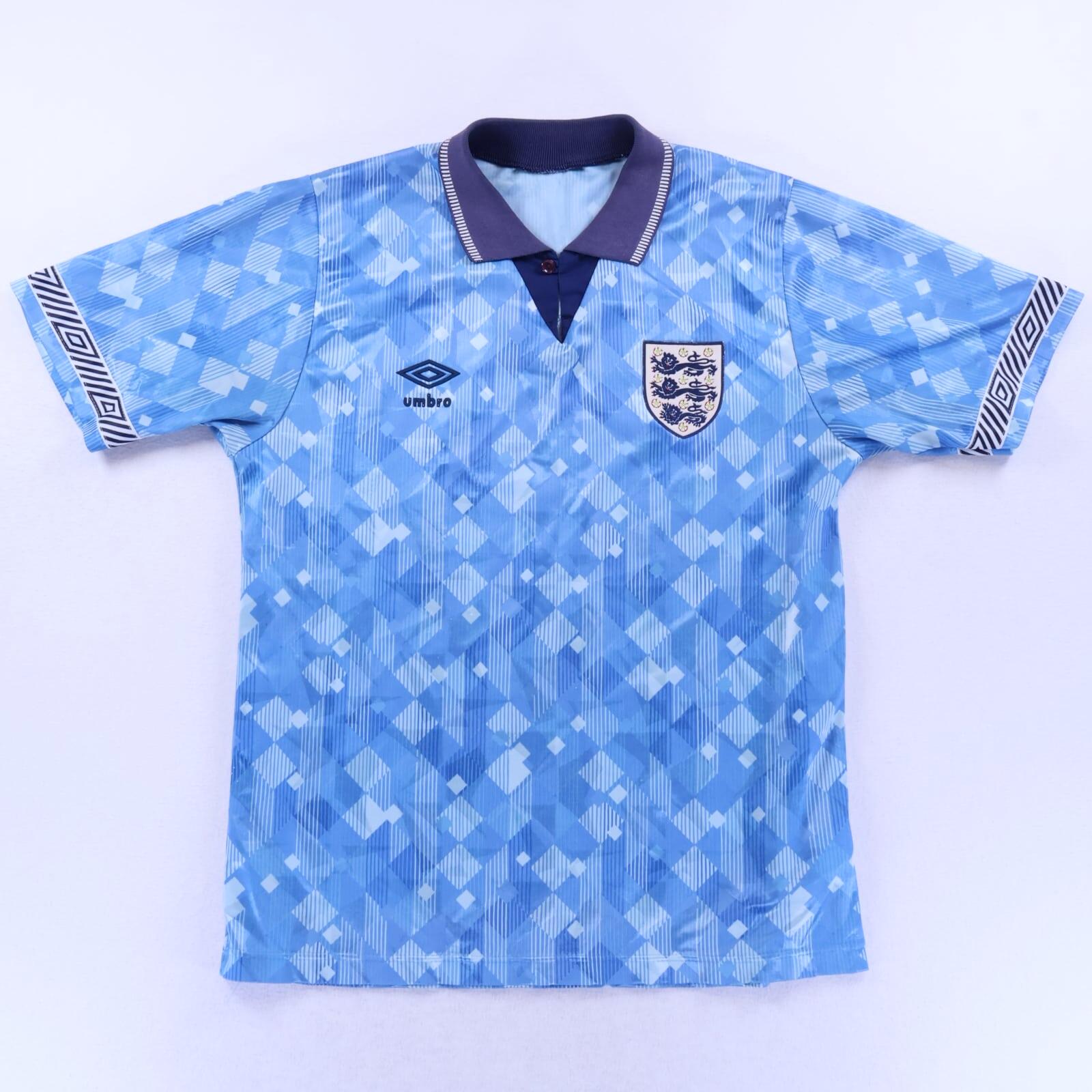 England 1990/92 Third Shirt - M- FRONT