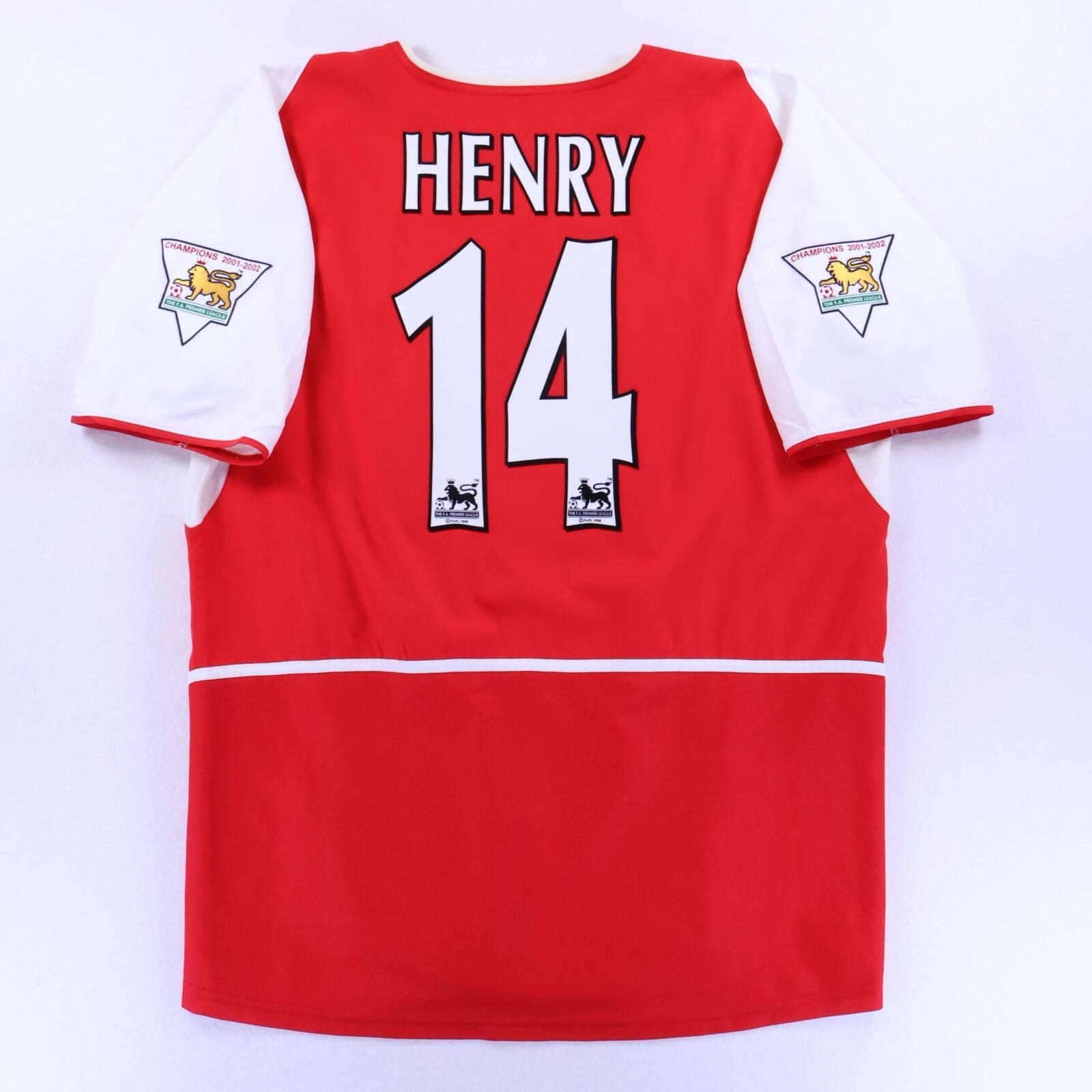 Arsenal Henry #14 2002/04 Away Shirt - 2XL- FRONT