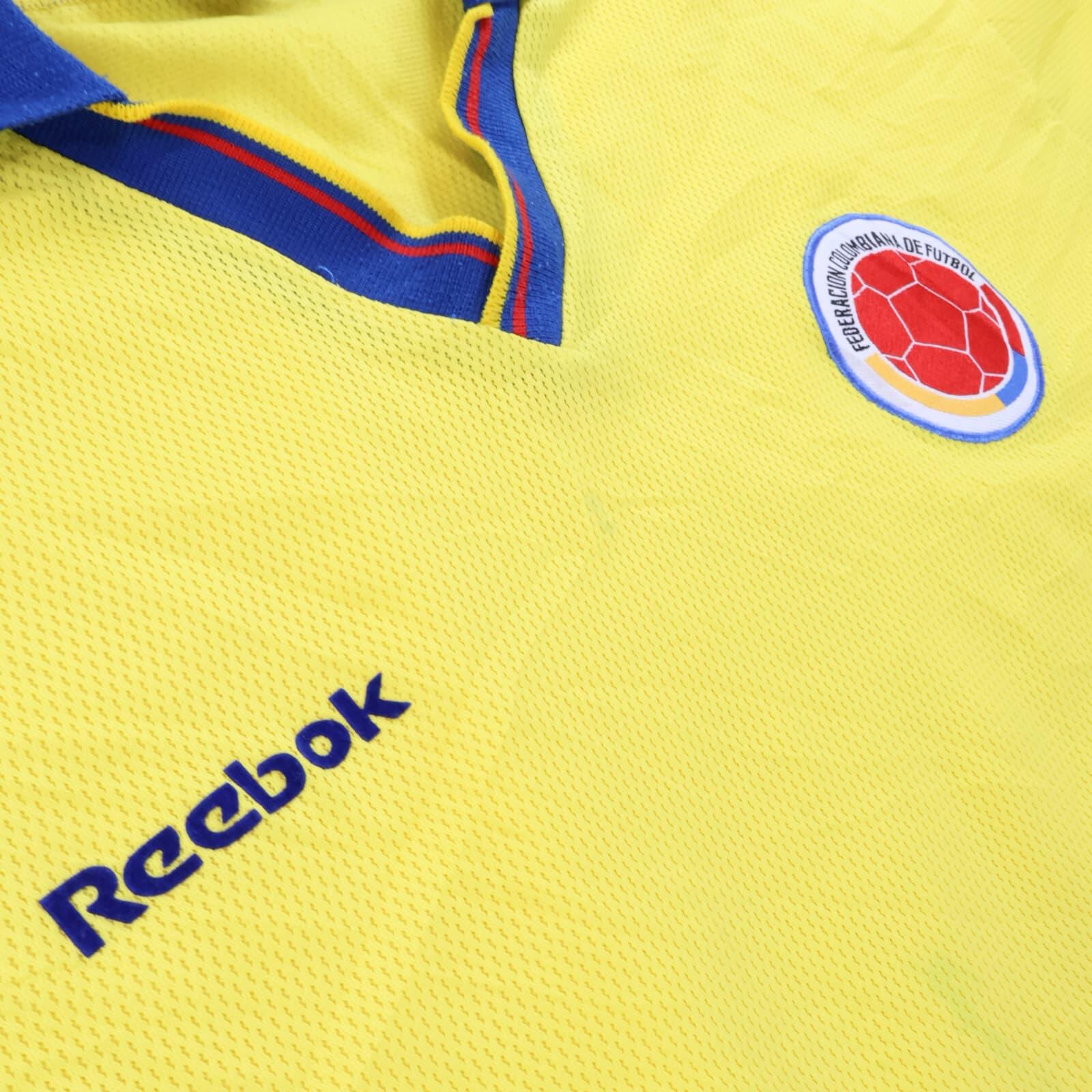 Colombia 1998/01 Home Shirt - L- BACK