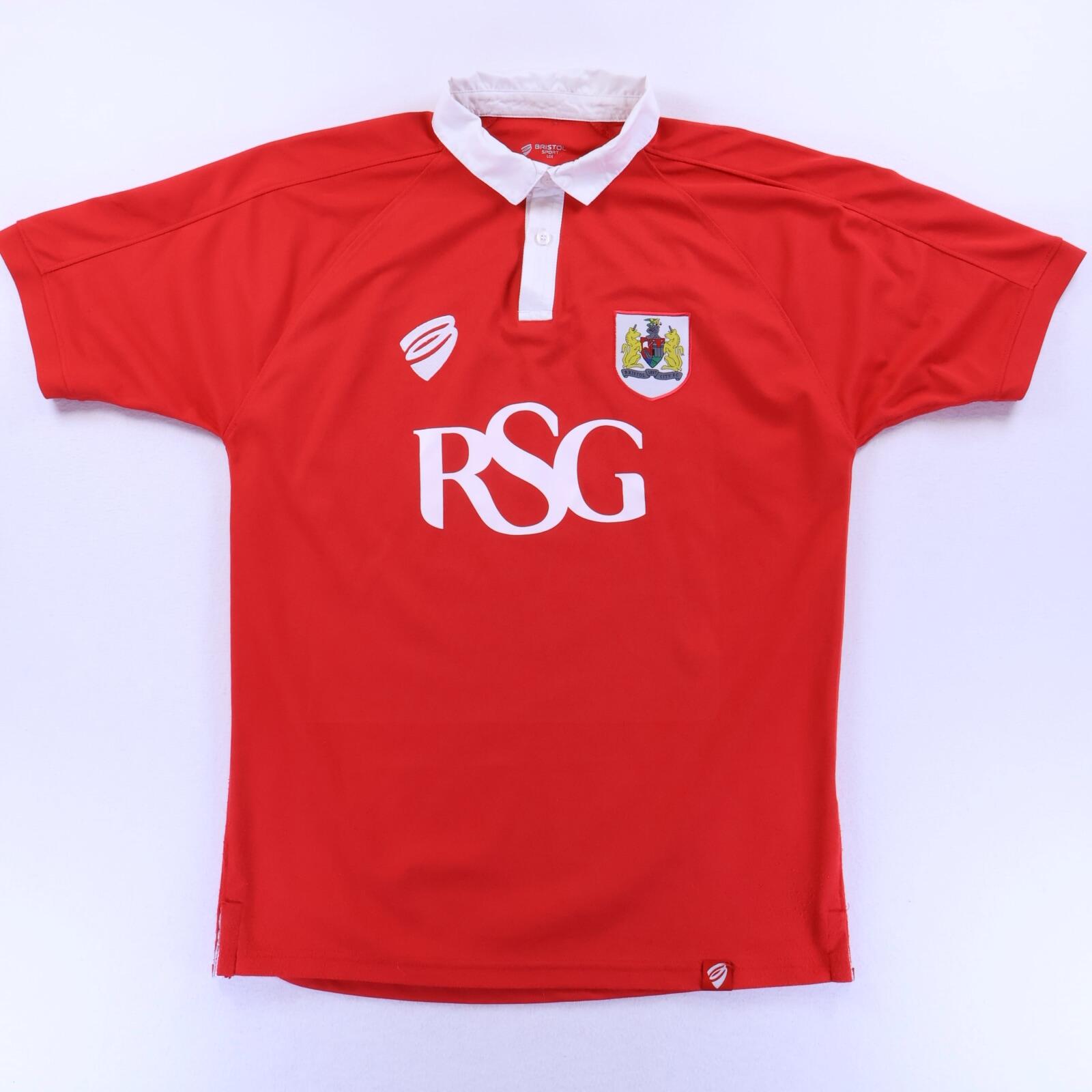 Bristol City F.C 2014/15 Home Shirt - L- FRONT