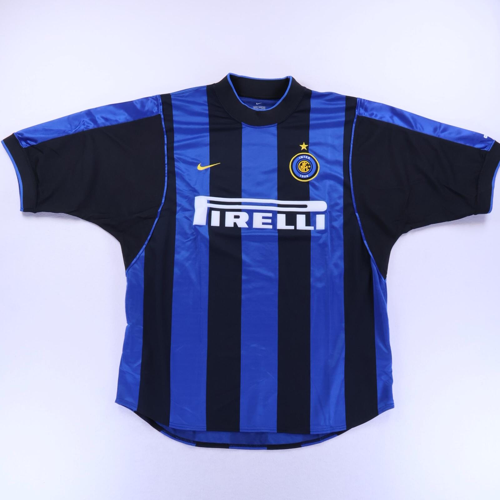 Inter Milan Ronaldo #9 2000/01 Home Shirt - XL- BACK