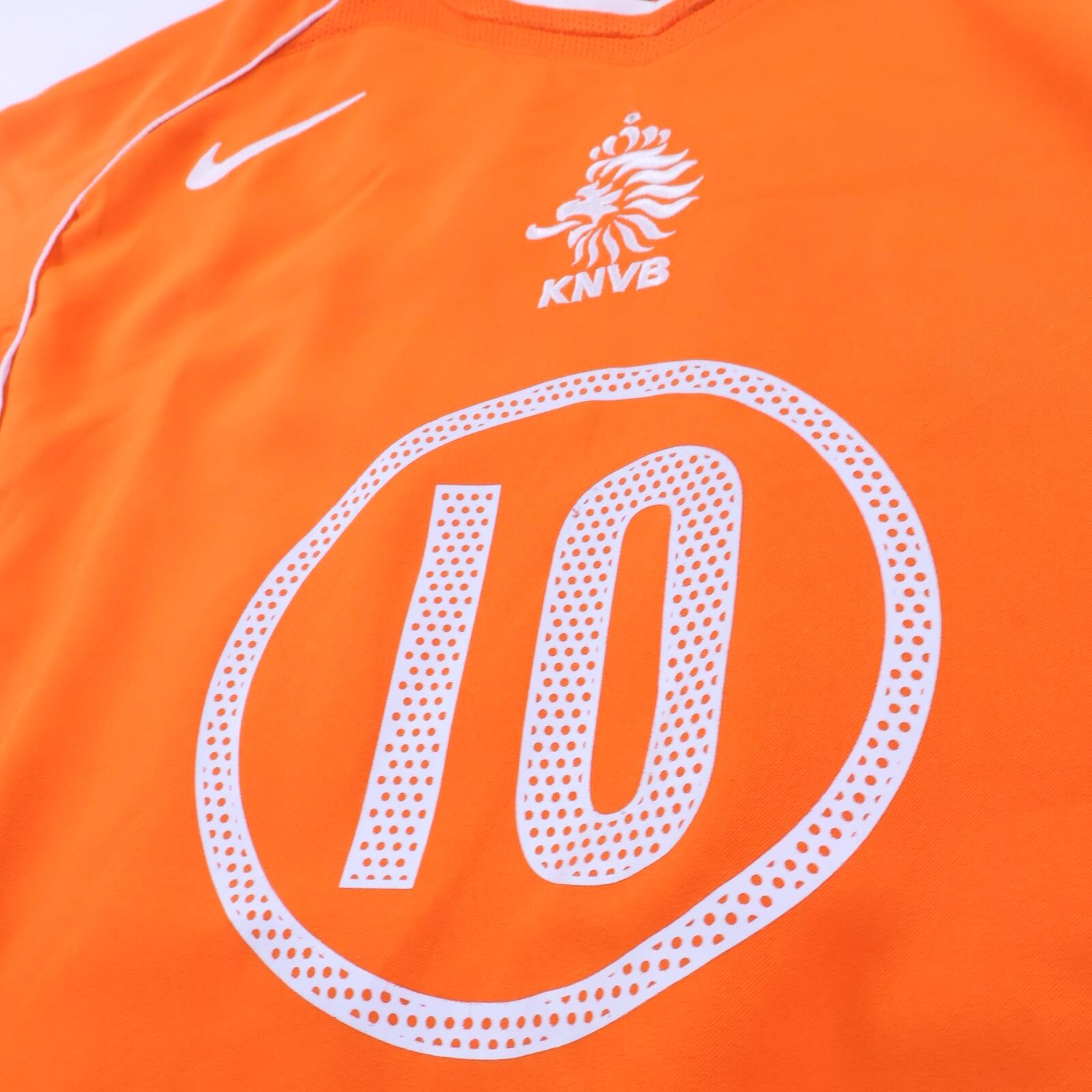 Netherlands V.Nistelrooy #10 2004/06 Home Shirt - L