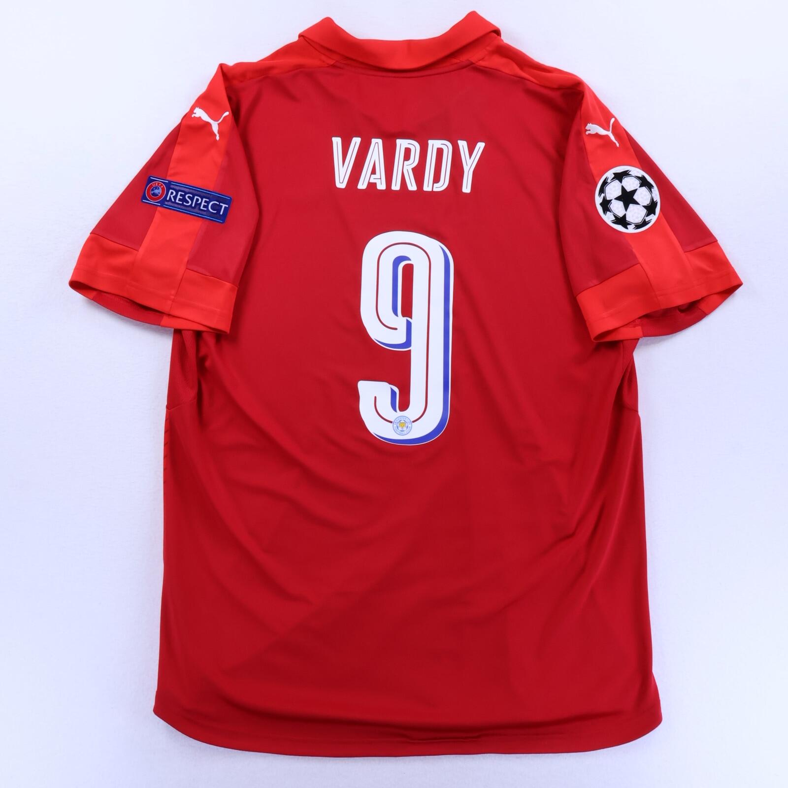 Leicester City Vardy #9 2016/17 Away Shirt - XL- FRONT