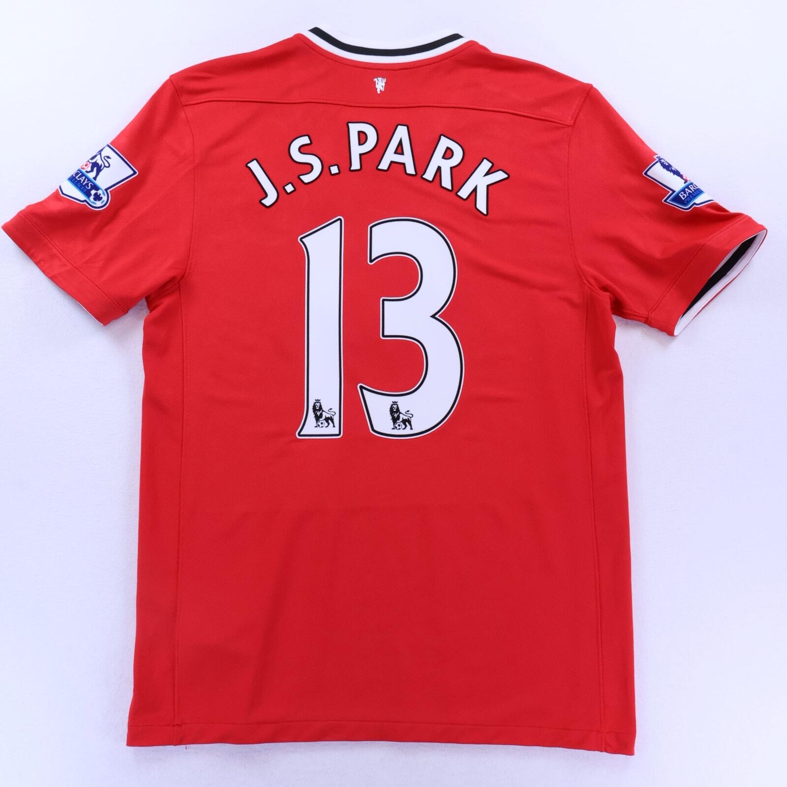 Manchester United J.S.Park #13 2011/12 Home Shirt - XL- FRONT