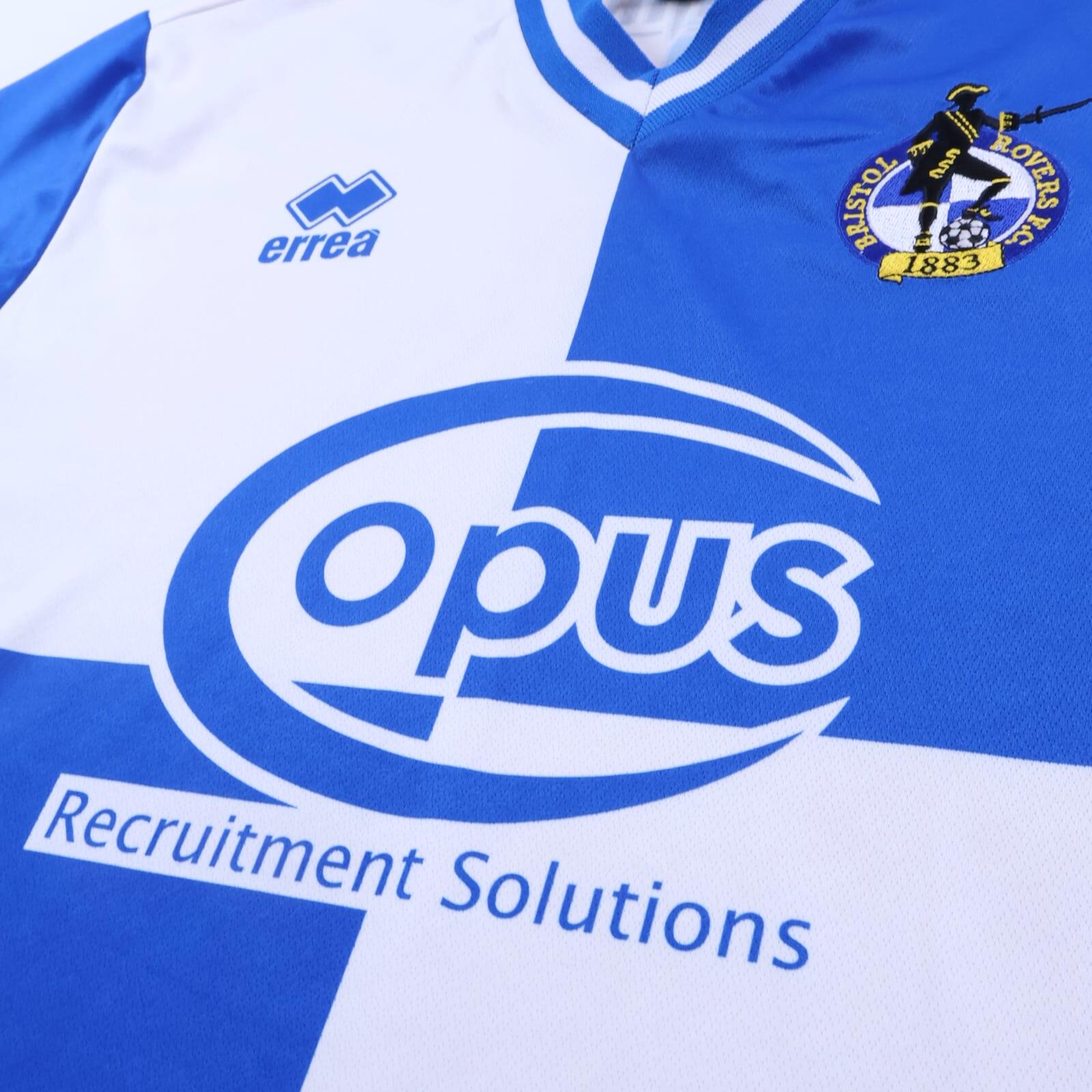 Bristol Rovers 2012/13 Home Shirt - M- BACK